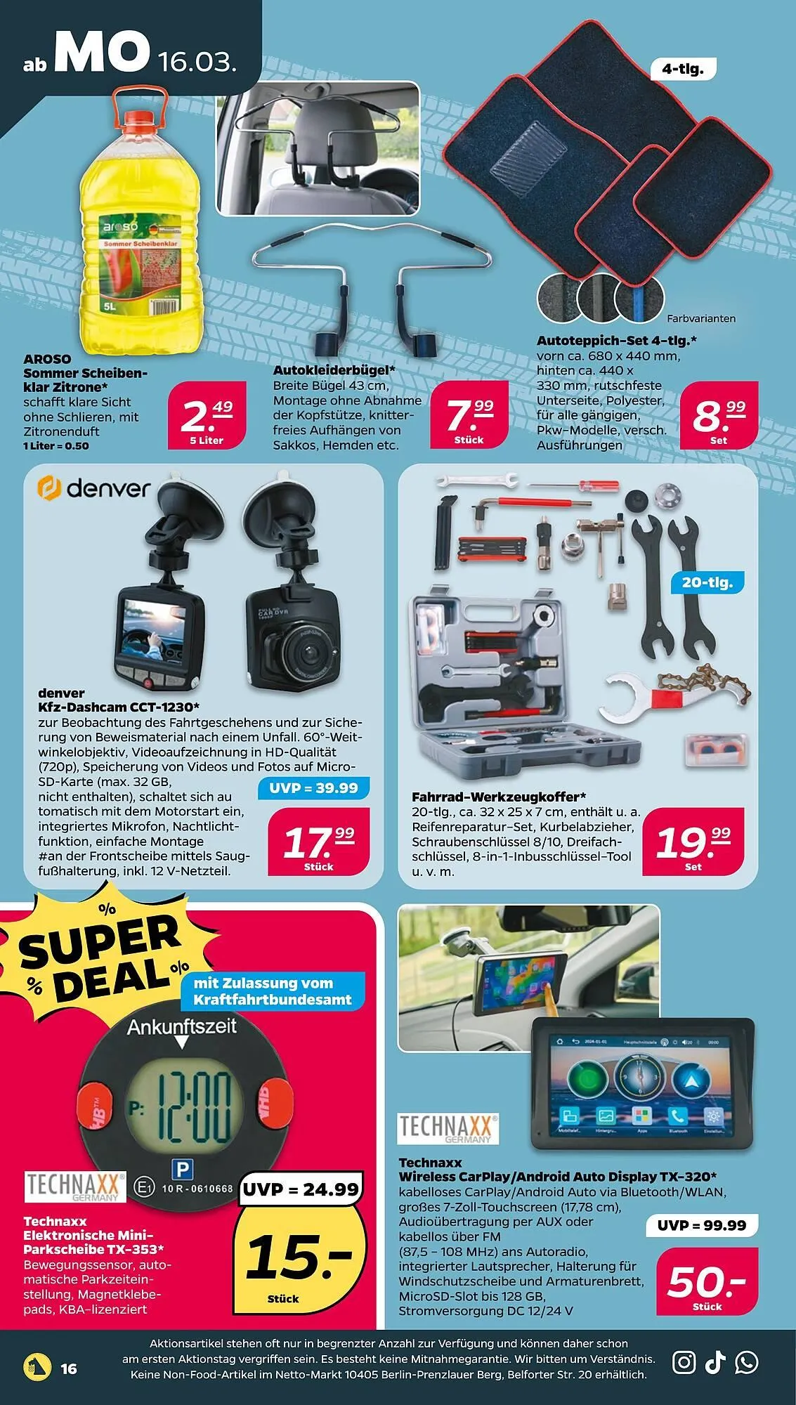 NETTO Prospekt von 16. März bis 21. März 2026 - Prospekt seite 22