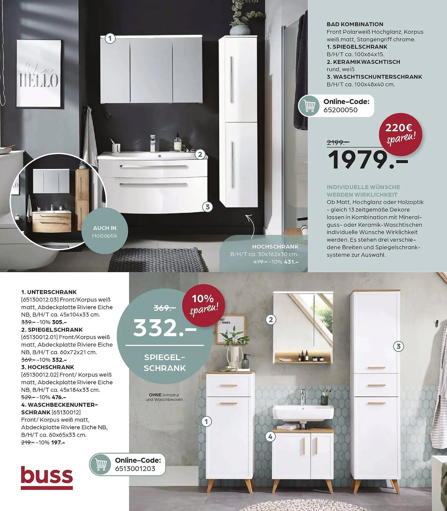 Möbel Buss Prospekt von 1. Januar bis 12. Januar 2026 - Prospekt seite 30