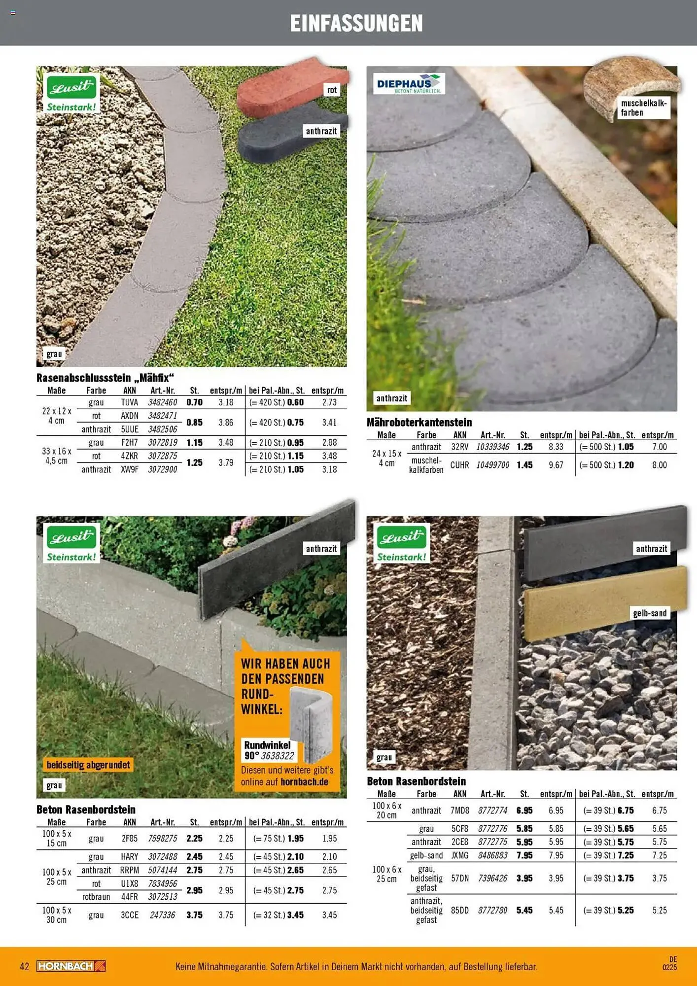 Hornbach Prospekt von 28. Februar bis 29. März 2025 - Prospekt seite 42