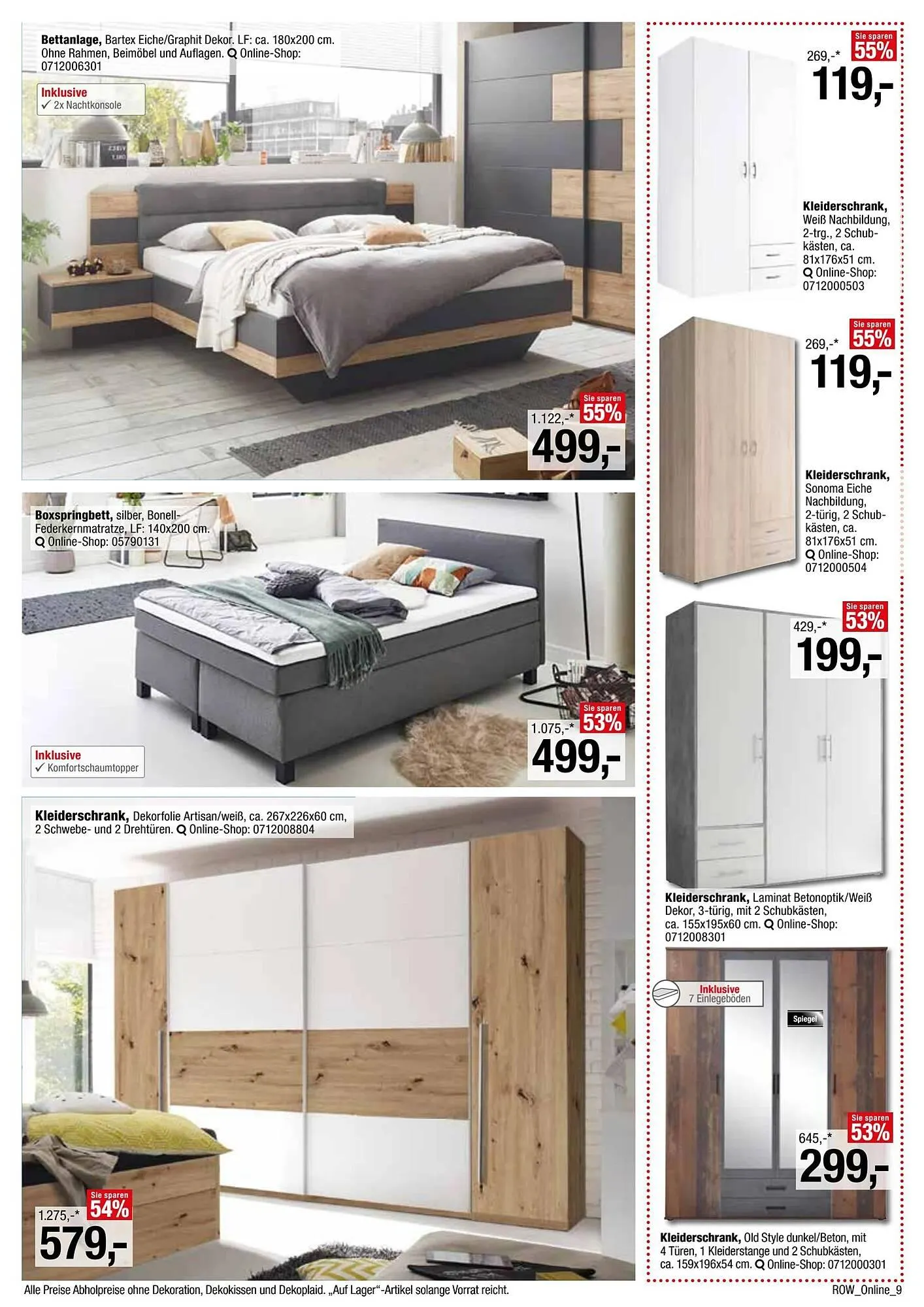 Opti Wohnwelt Prospekt von 23. März bis 27. März 2025 - Prospekt seite 9