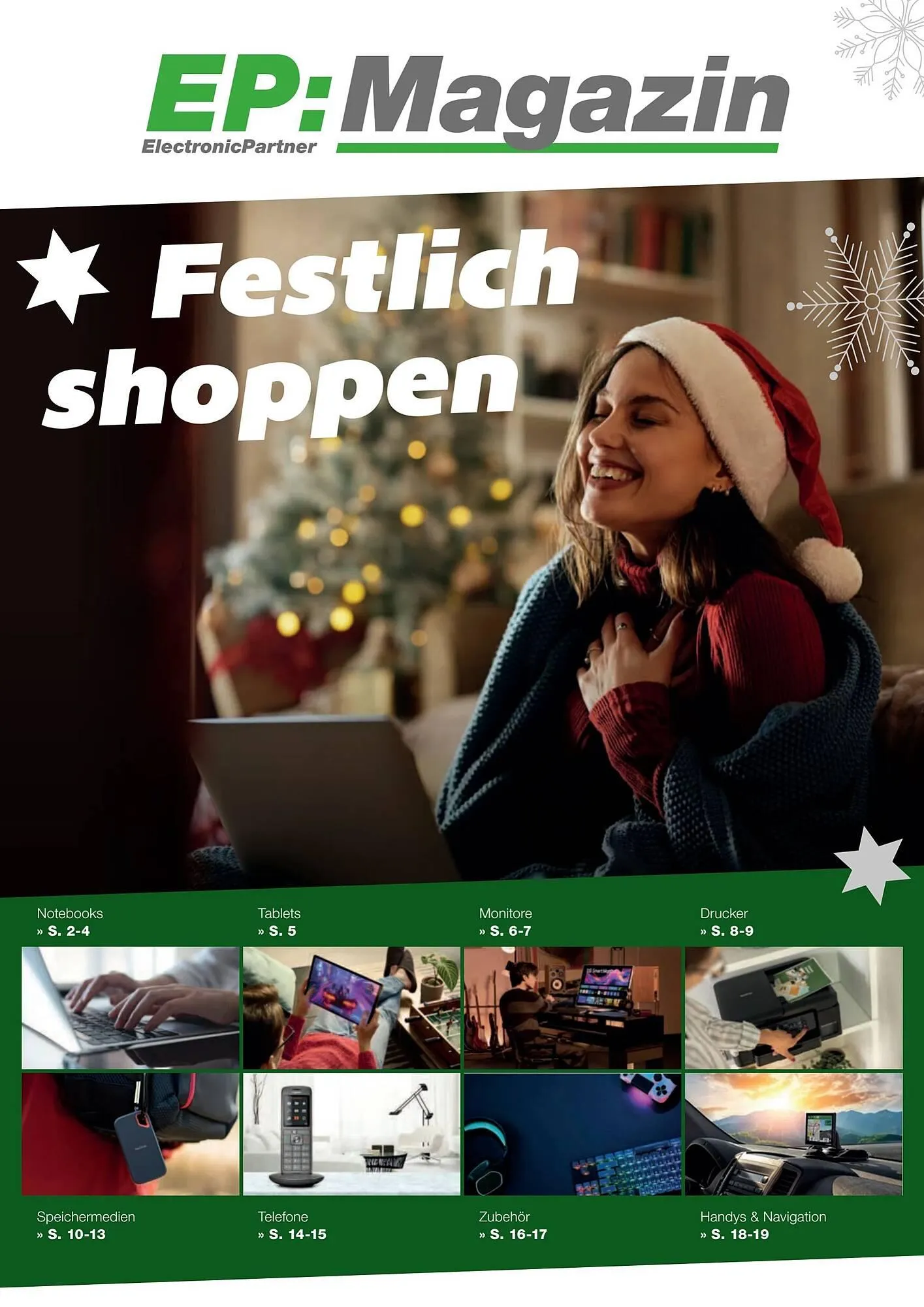 EP Magazin von 8. Dezember bis 25. Dezember 2025 - Prospekt seite 1