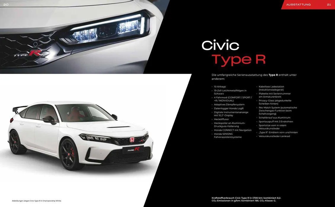 Honda CIVIC TYPE R BROSCHÜRE von 11. April bis 11. April 2025 - Prospekt seite 11