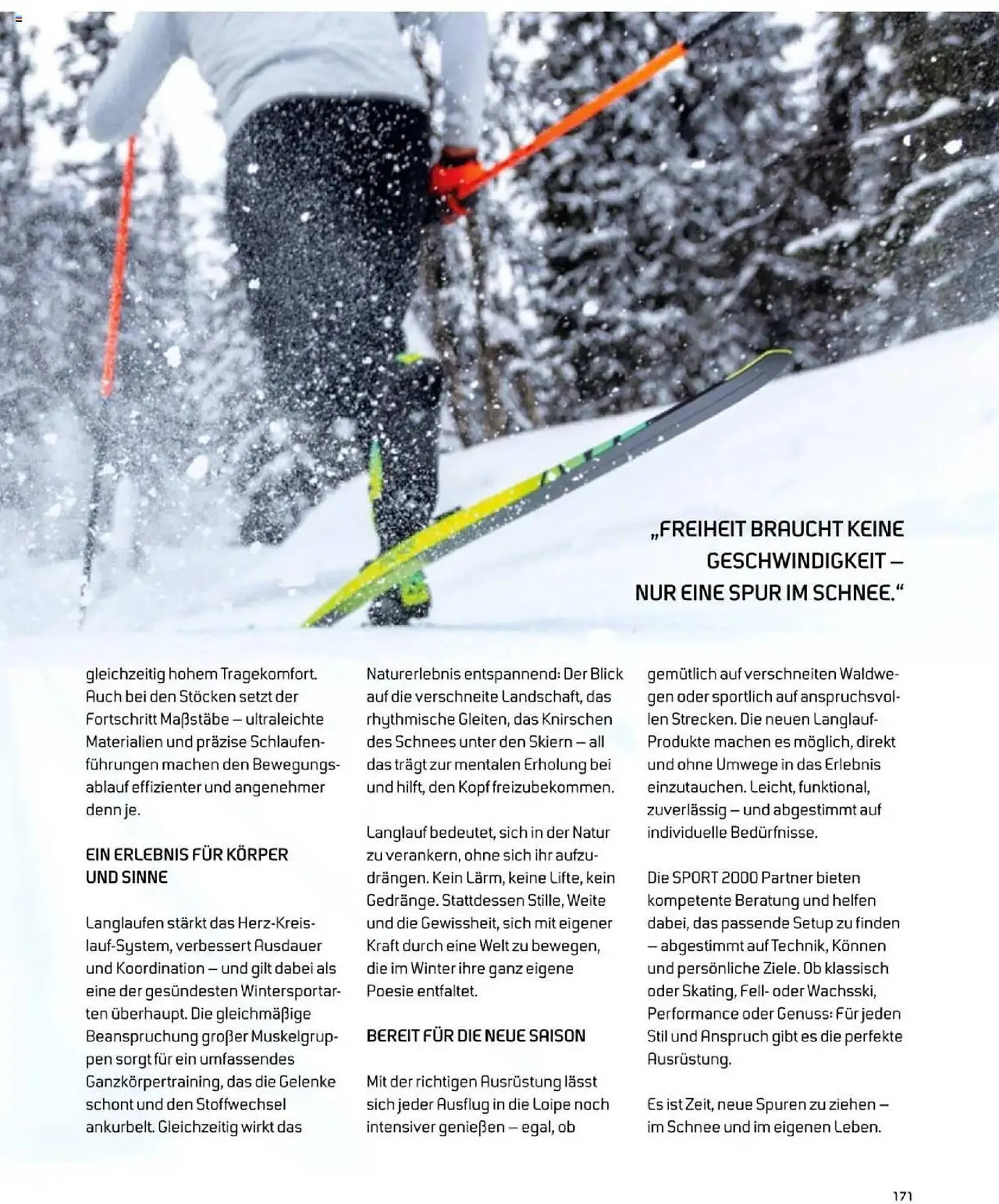 Sport 2000 Prospekt von 23. September bis 28. Februar 2026 - Prospekt seite 171