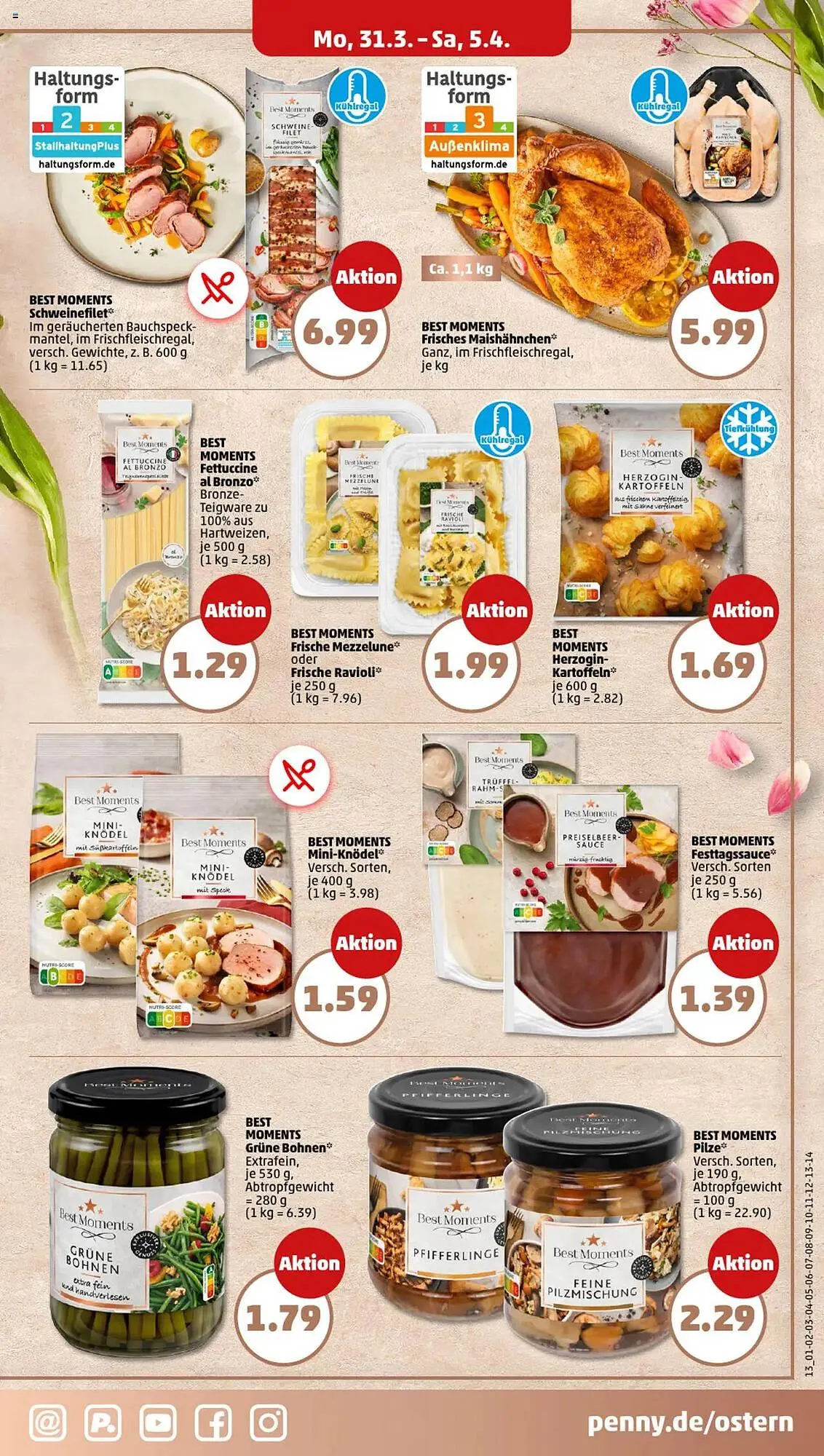 PENNY Prospekt von 31. März bis 5. April 2025 - Prospekt seite 13