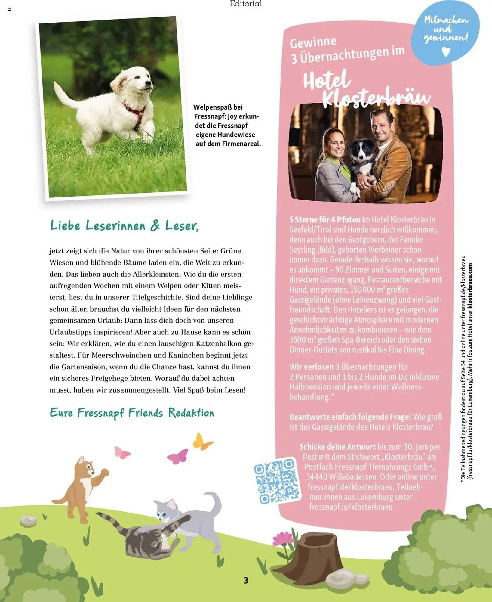 Fressnapf Prospekt von 1. Mai bis 30. Juni 2025 - Prospekt seite 3