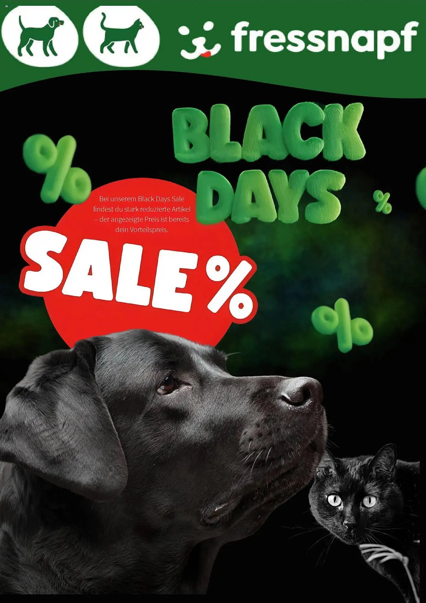 Fressnapf Prospekt von 6. November bis 1. Dezember 2025 - Prospekt seite 1