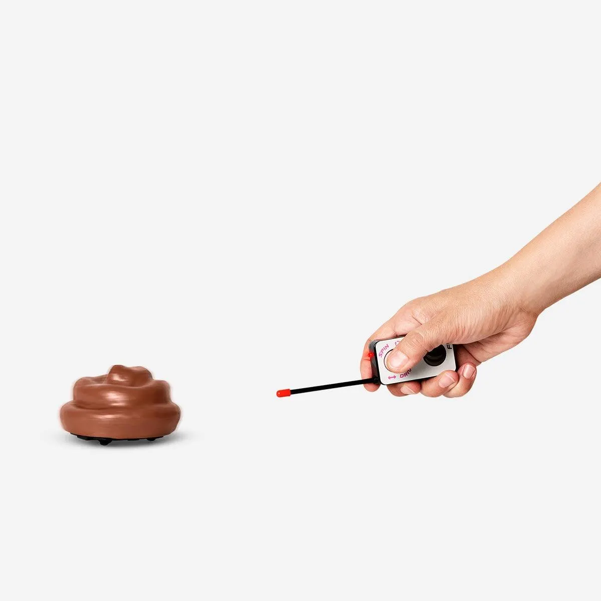 Remote controlled poo with sound