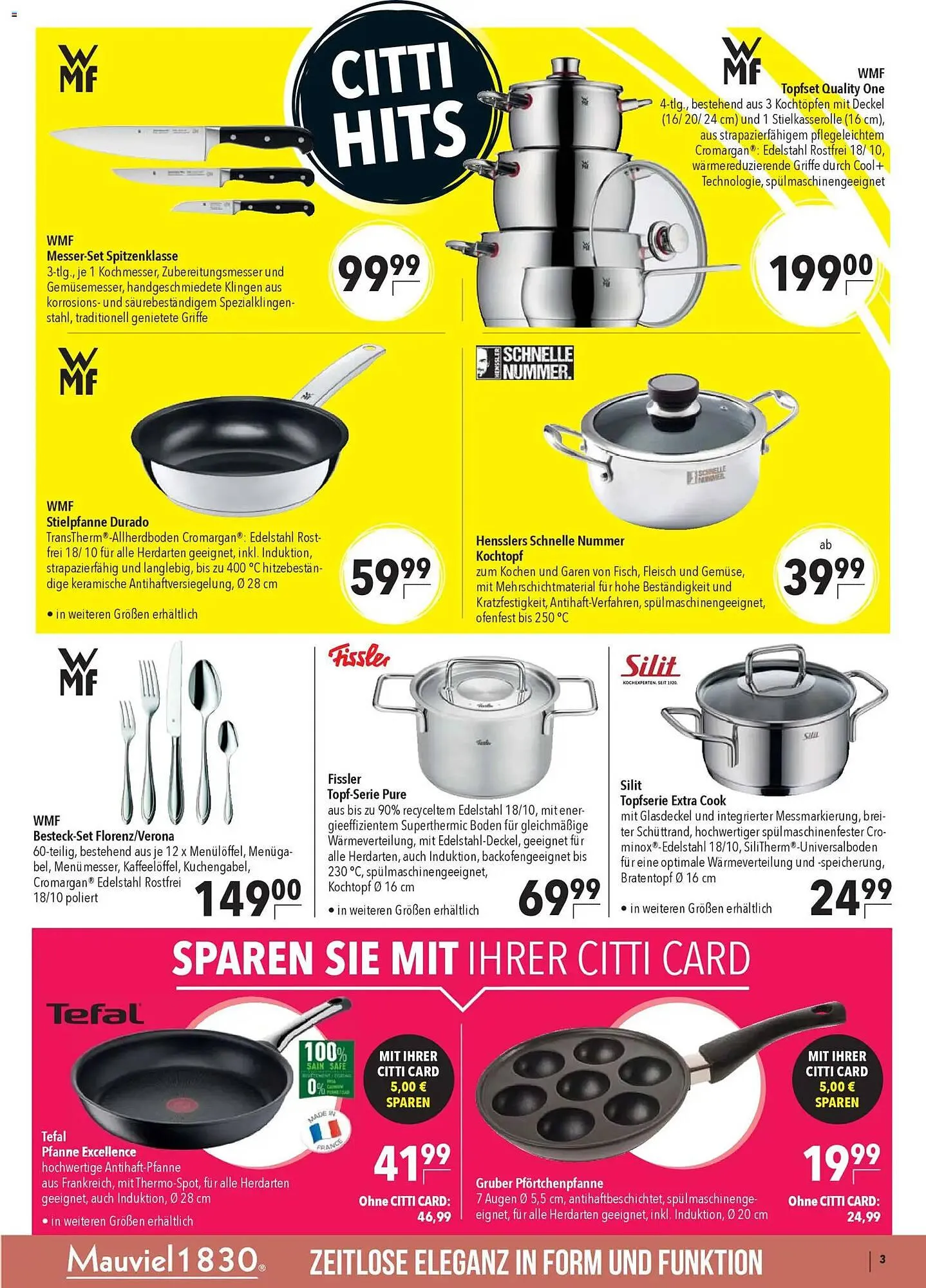 CITTI Markt Prospekt von 29. Oktober bis 18. November 2025 - Prospekt seite 3