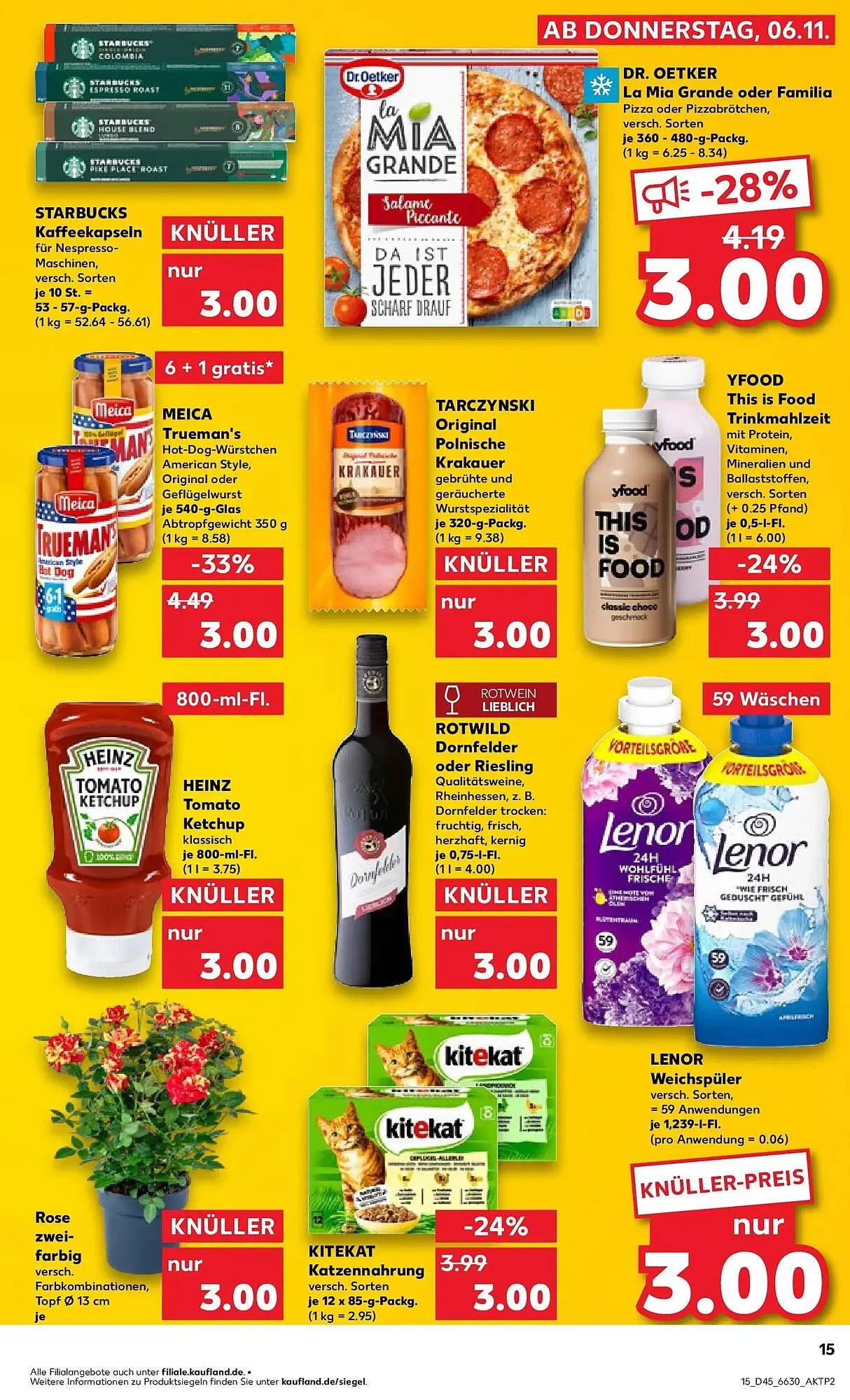 Kaufland Prospekt von 9. November bis 12. November 2025 - Prospekt seite 15