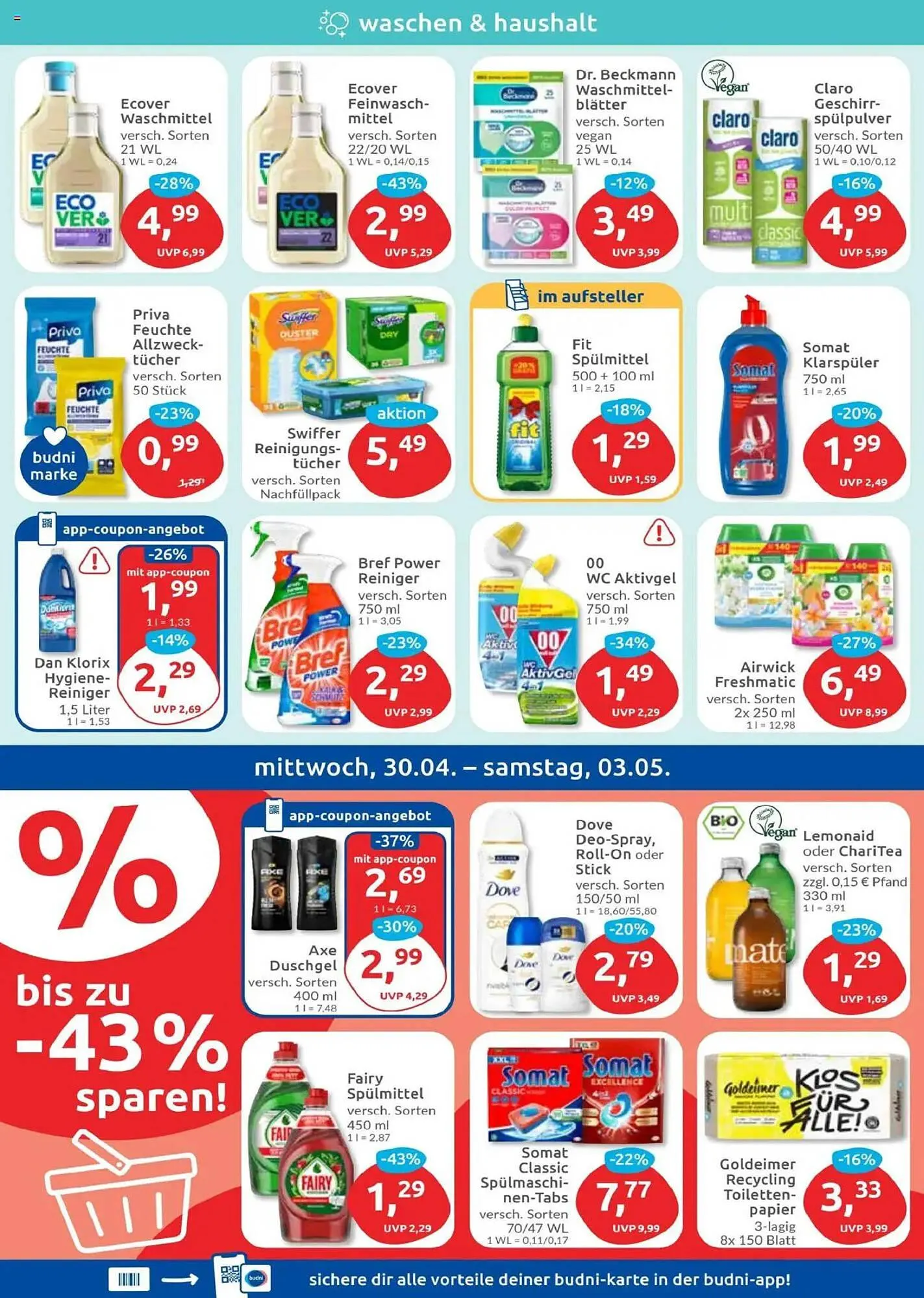 Budni Prospekt von 28. April bis 3. Mai 2025 - Prospekt seite 4