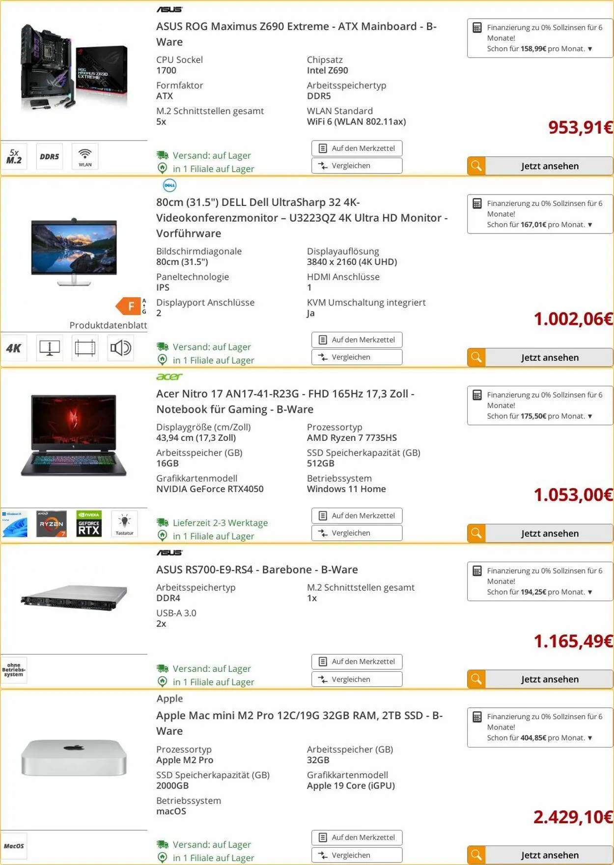 ARLT Computer Aktueller Prospekt von 21. April bis 27. April 2025 - Prospekt seite 31