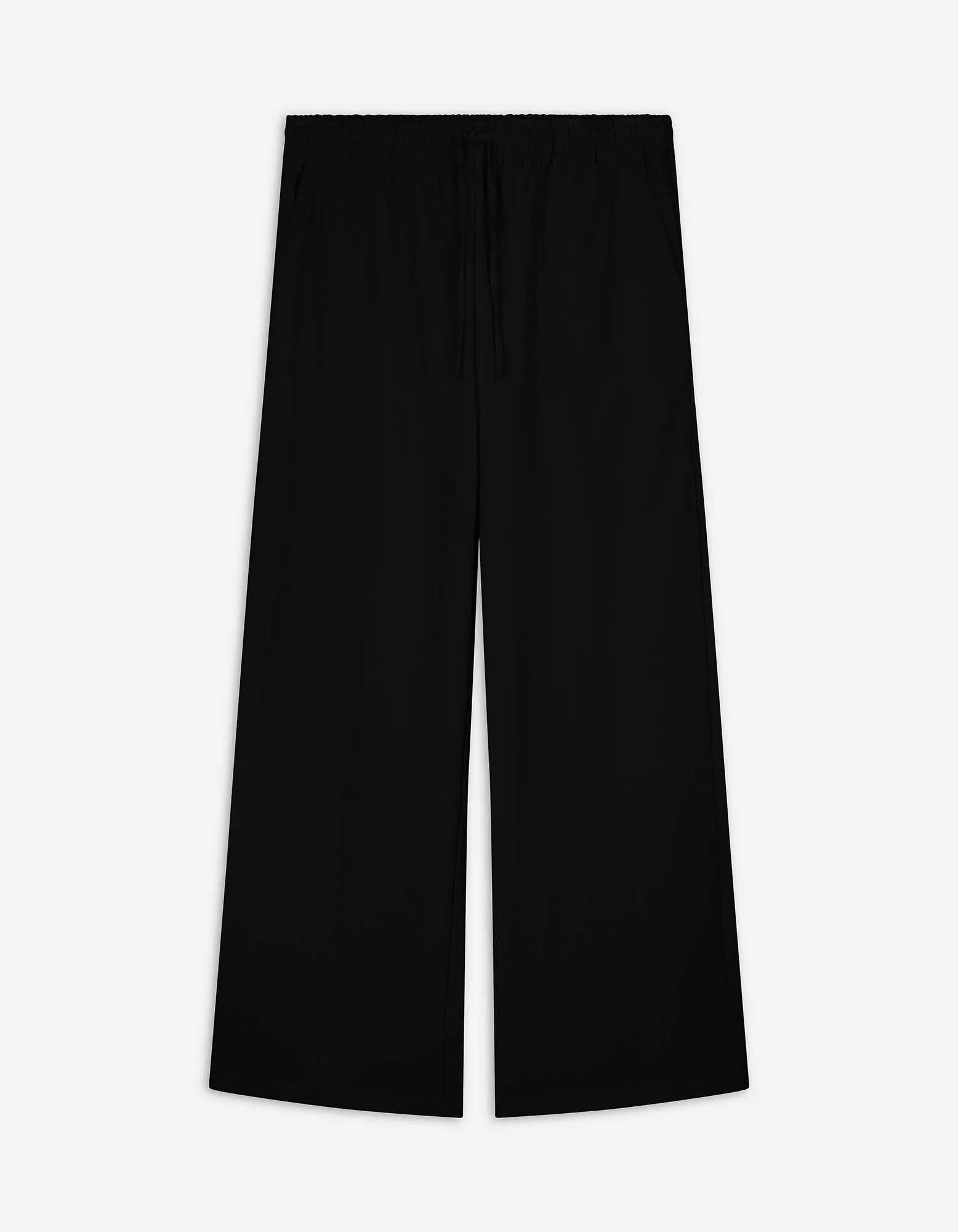 Hose - Elastischer Bund - schwarz