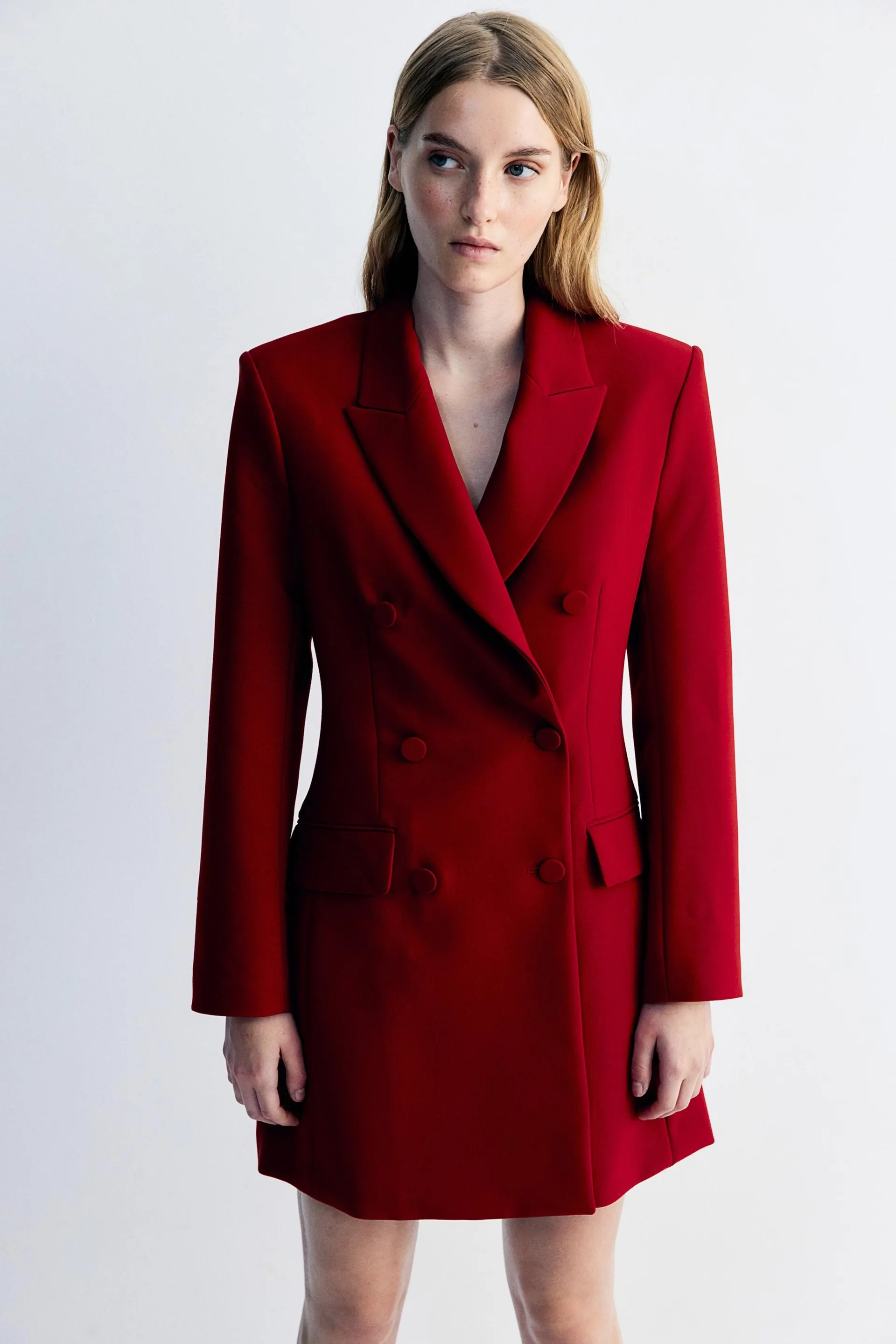 Vestido blazer de esmoquin