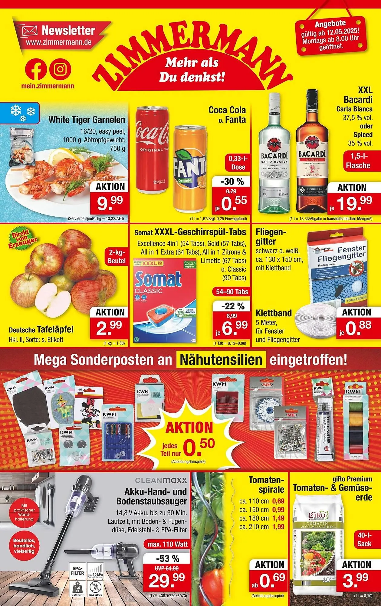 Zimmermann Prospekt von 12. Mai bis 17. Mai 2025 - Prospekt seite 1