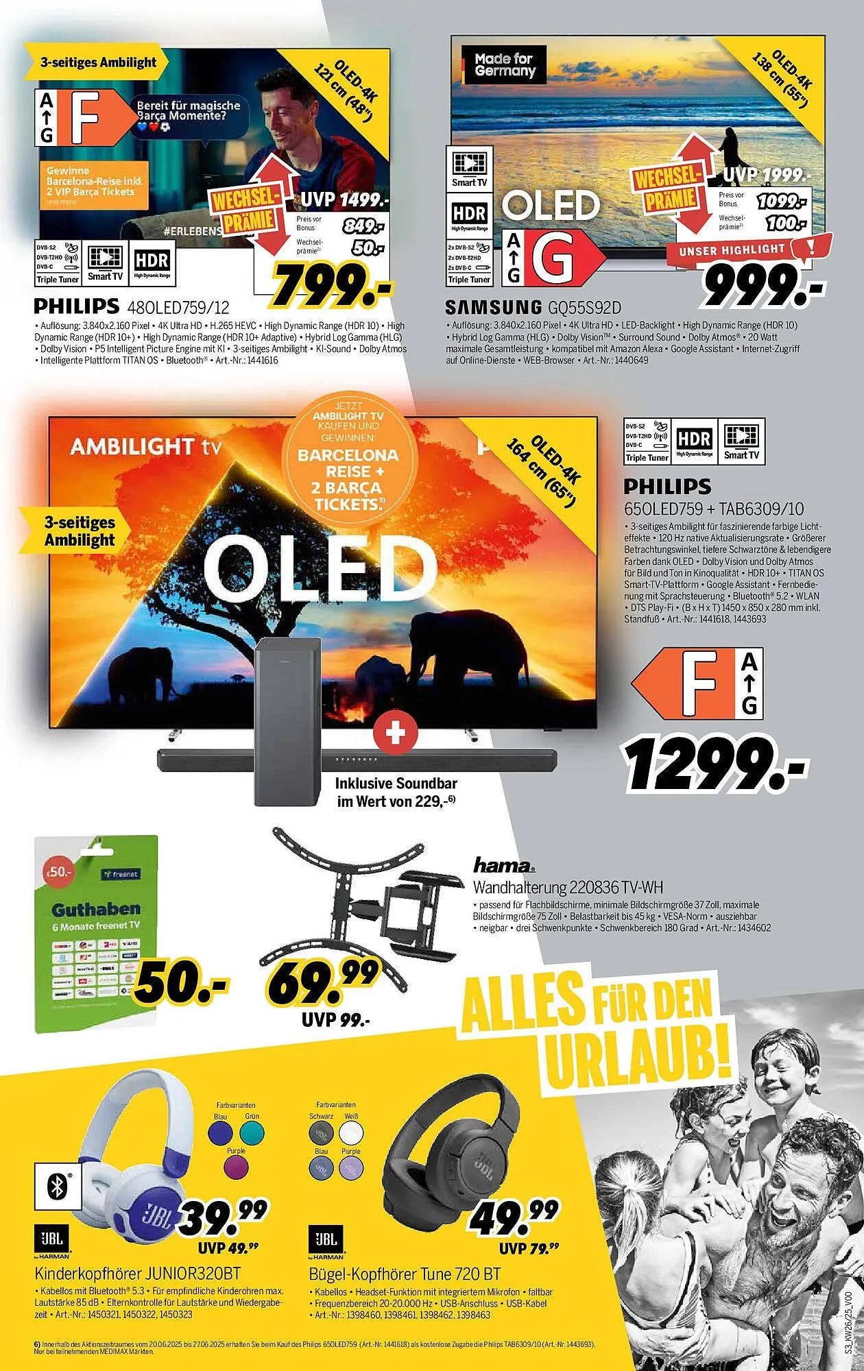 MEDIMAX Prospekt von 20. Juni bis 27. Juni 2025 - Prospekt seite 3