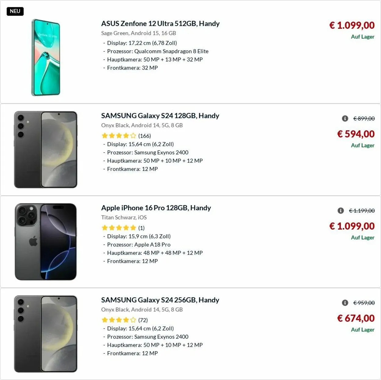 Alternate Aktueller Prospekt von 3. März bis 12. März 2025 - Prospekt seite 18