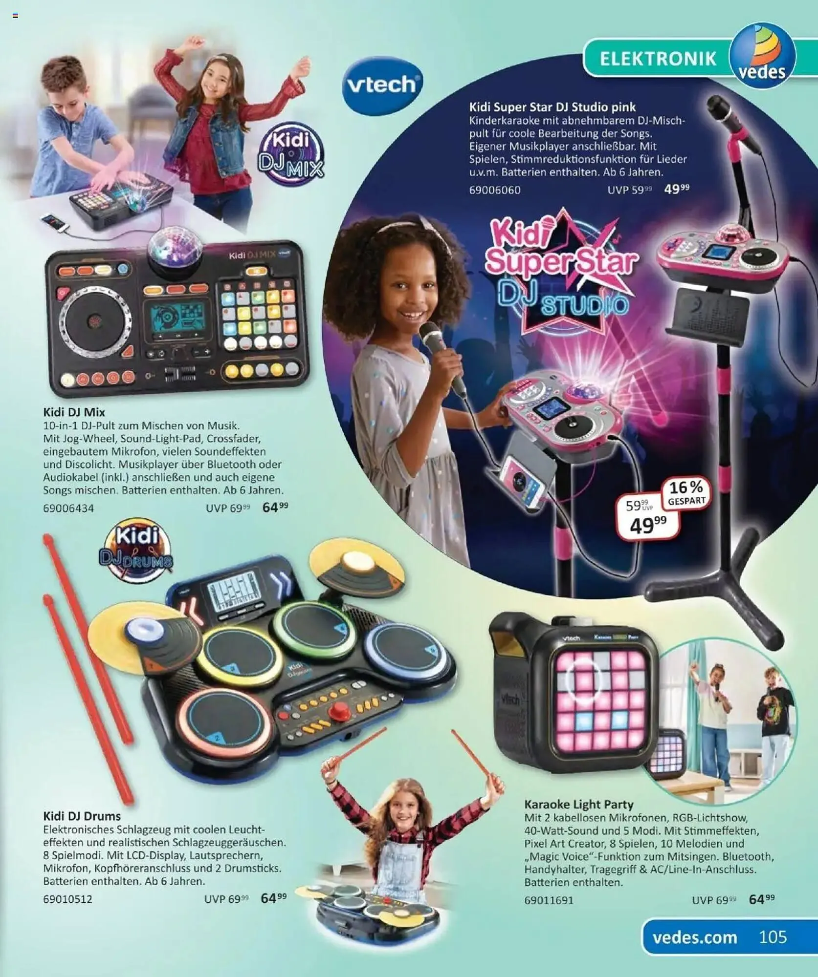 Vedes Prospekt von 29. September bis 6. Januar 2026 - Prospekt seite 105