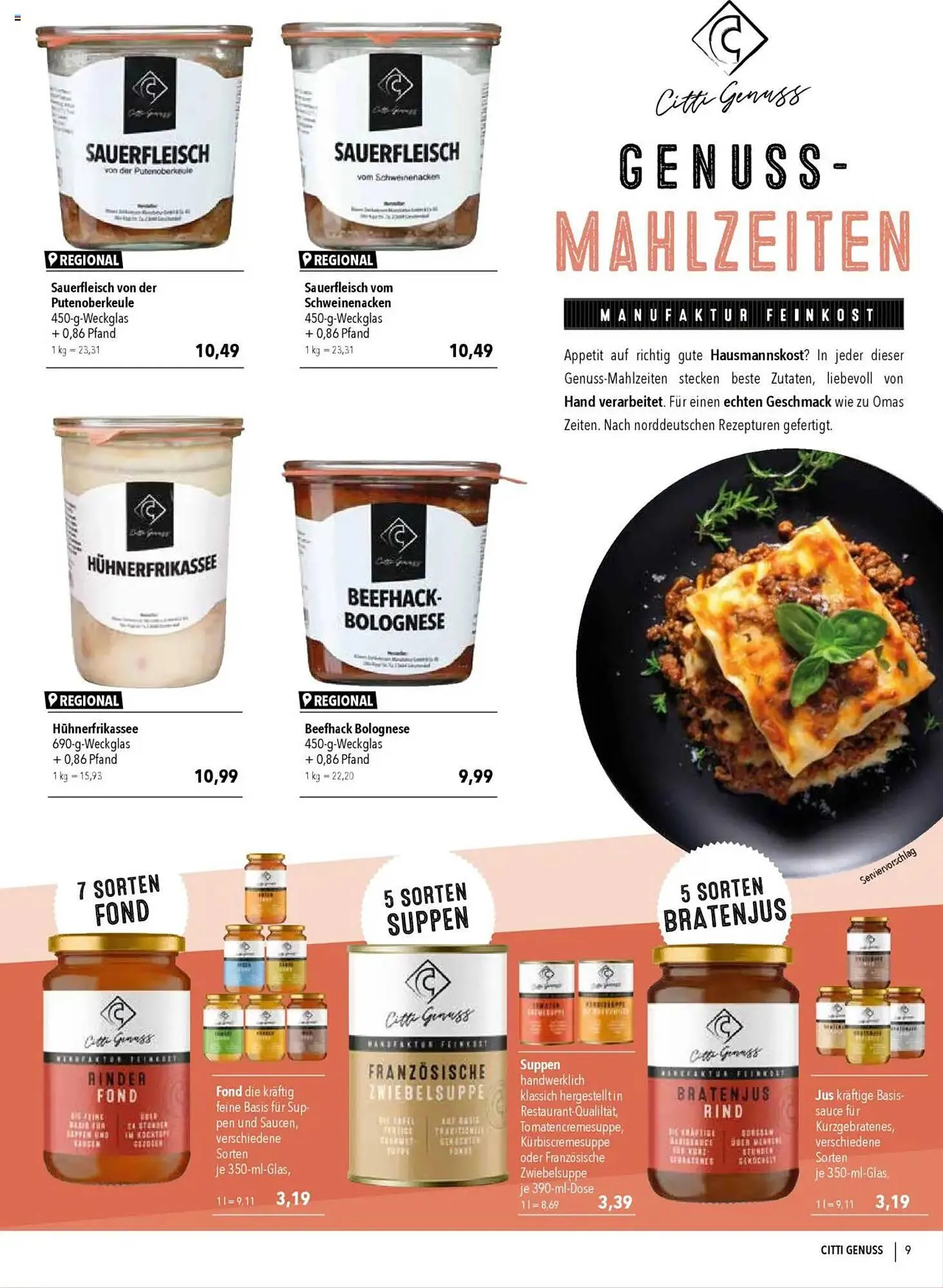 CITTI Markt Prospekt von 16. April bis 14. Oktober 2025 - Prospekt seite 9