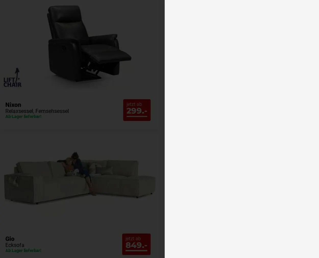 Seats and Sofas Aktueller Prospekt von 20. Oktober bis 29. Oktober 2025 - Prospekt seite 14