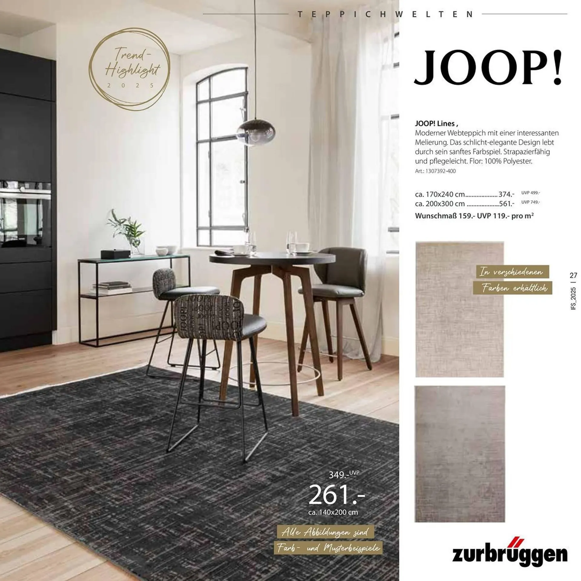 Zurbrüggen Prospekt von 18. Mai bis 7. Juni 2025 - Prospekt seite 27