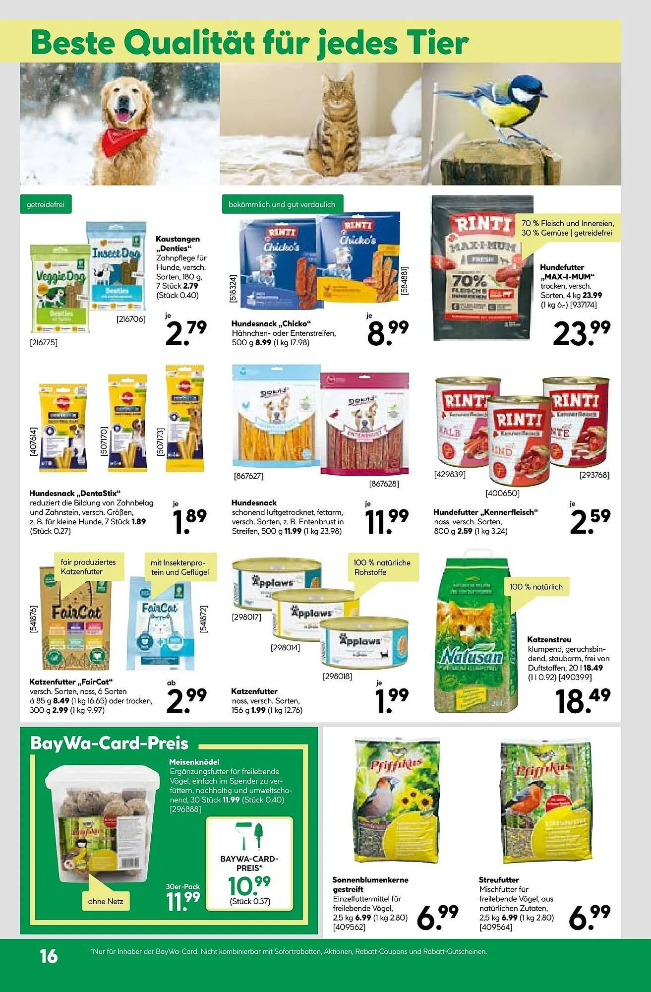 BayWa Prospekt von 29. Dezember bis 4. Januar 2026 - Prospekt seite 18