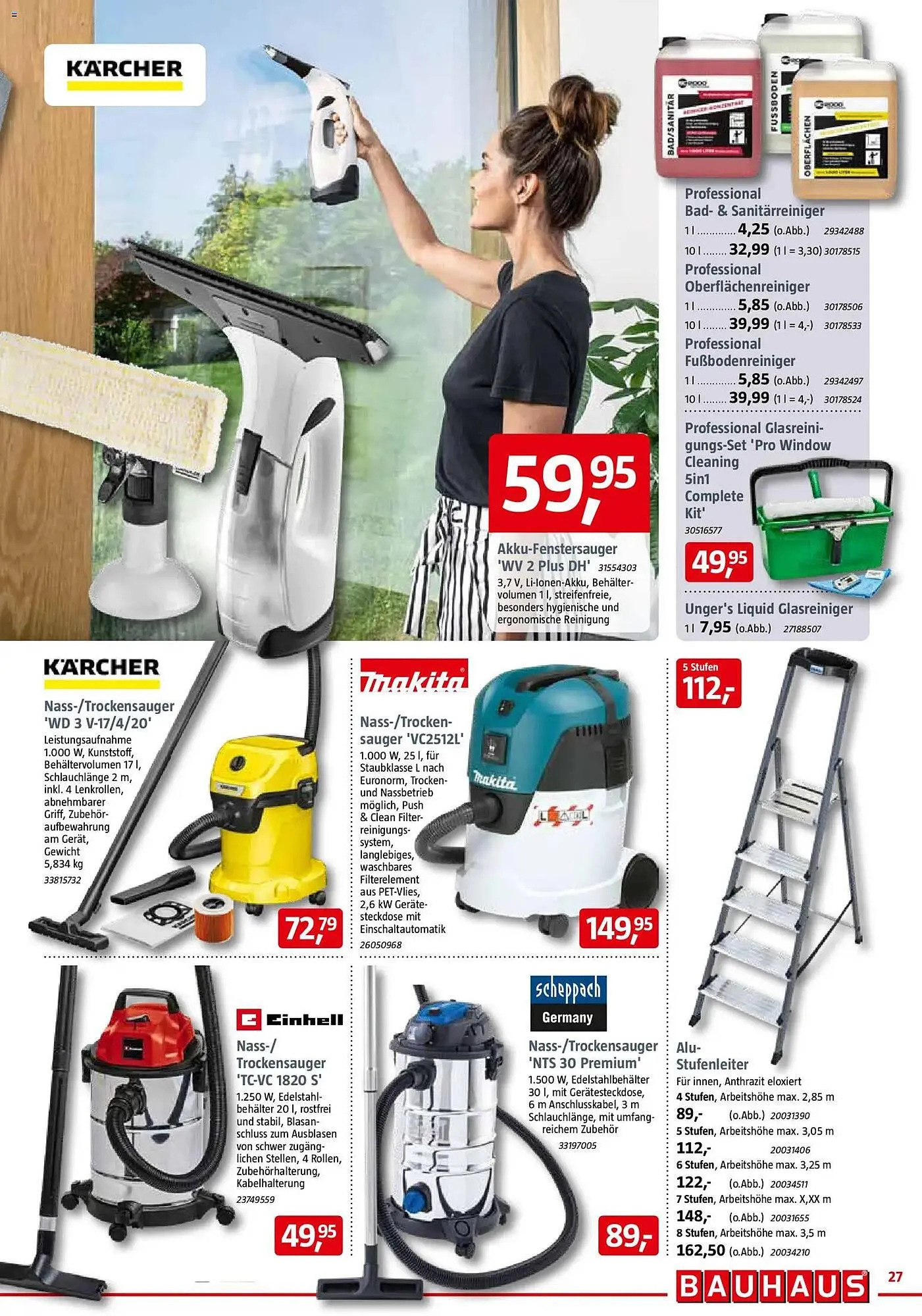 Bauhaus Prospekt von 28. Februar bis 28. März 2026 - Prospekt seite 27