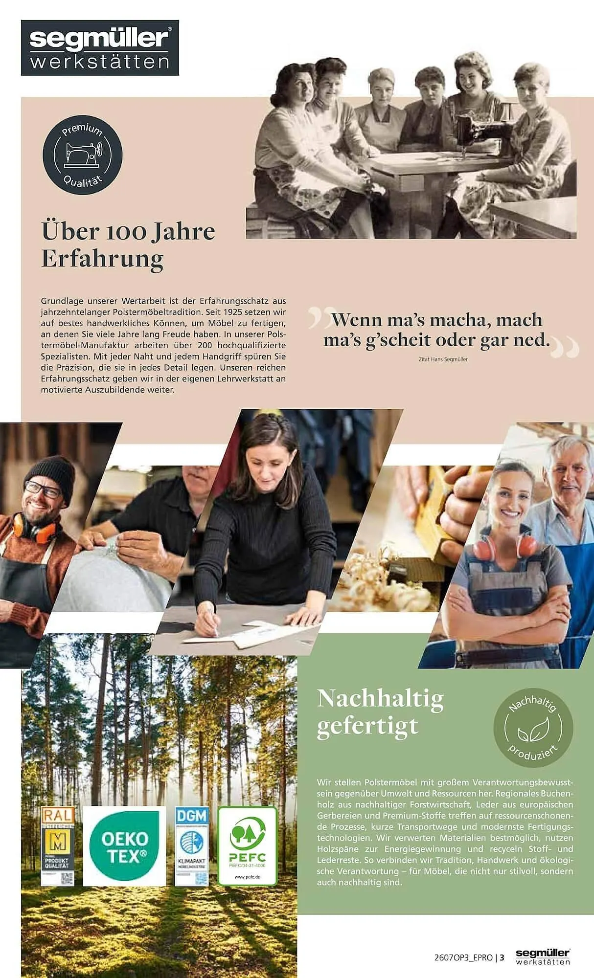 Segmüller Prospekt von 16. Juli bis 30. September 2026 - Prospekt seite 3
