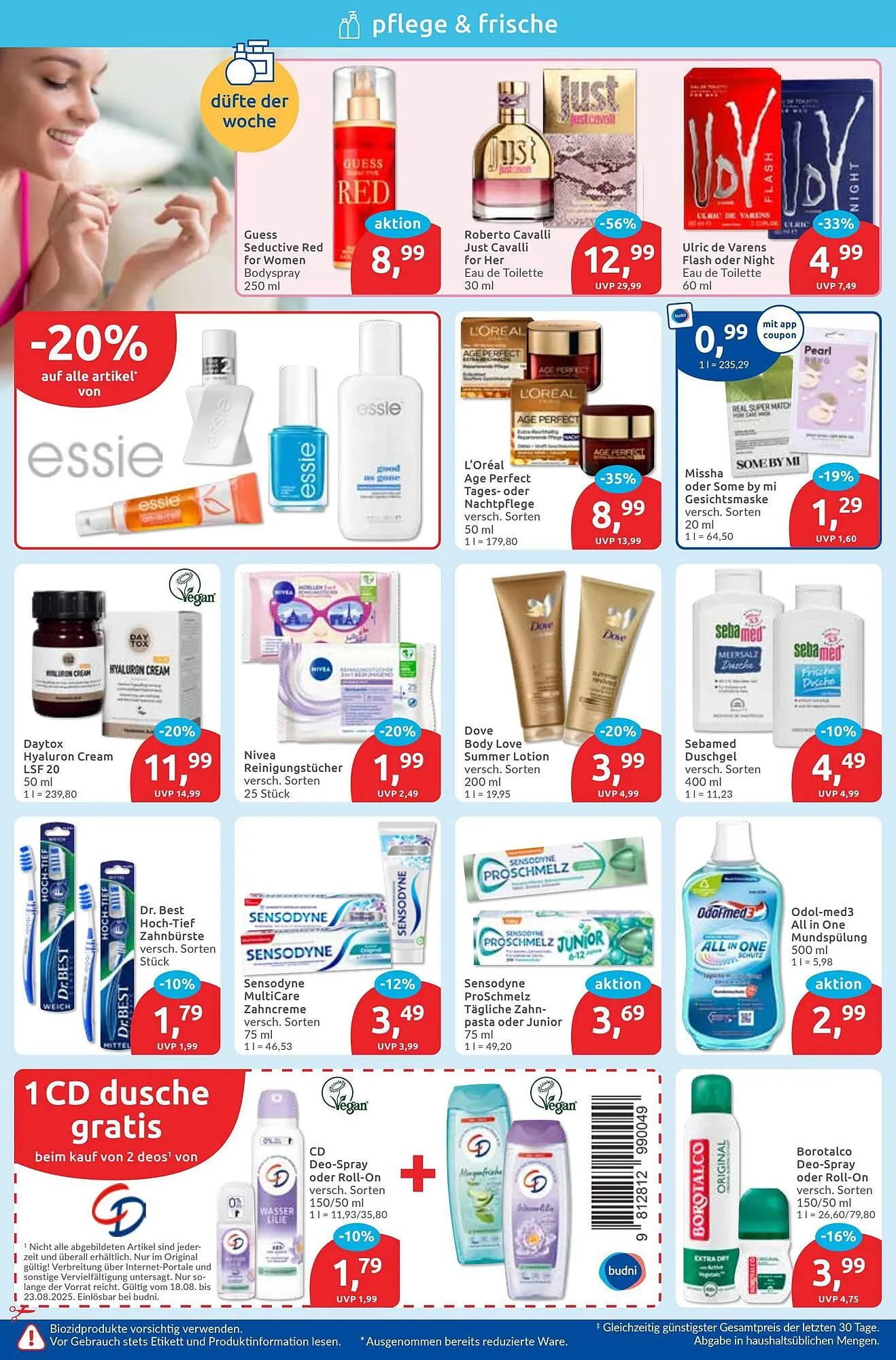 Budni Prospekt von 18. August bis 23. August 2025 - Prospekt seite 2