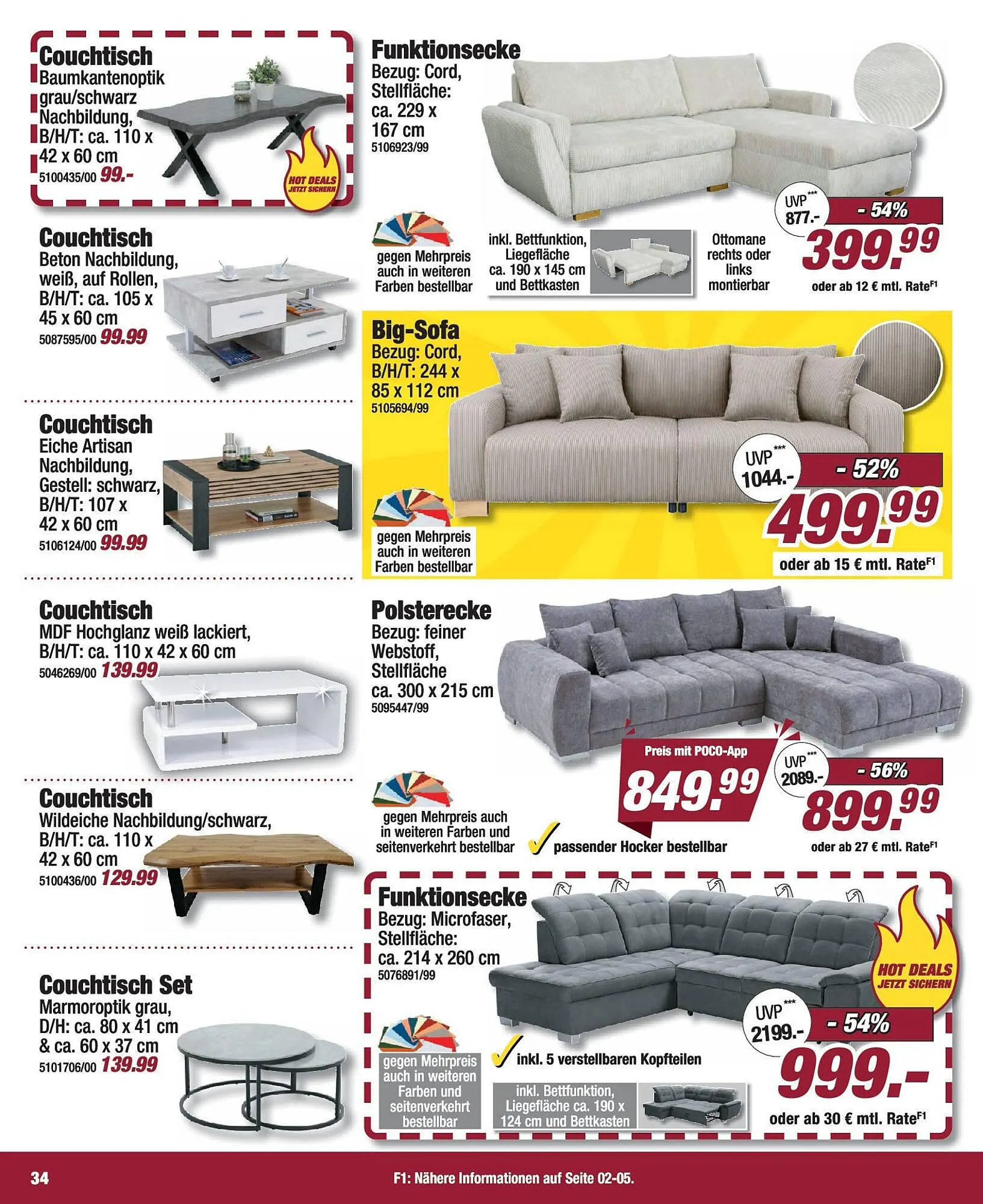 Poco Prospekt von 27. Juni bis 4. Juli 2025 - Prospekt seite 34