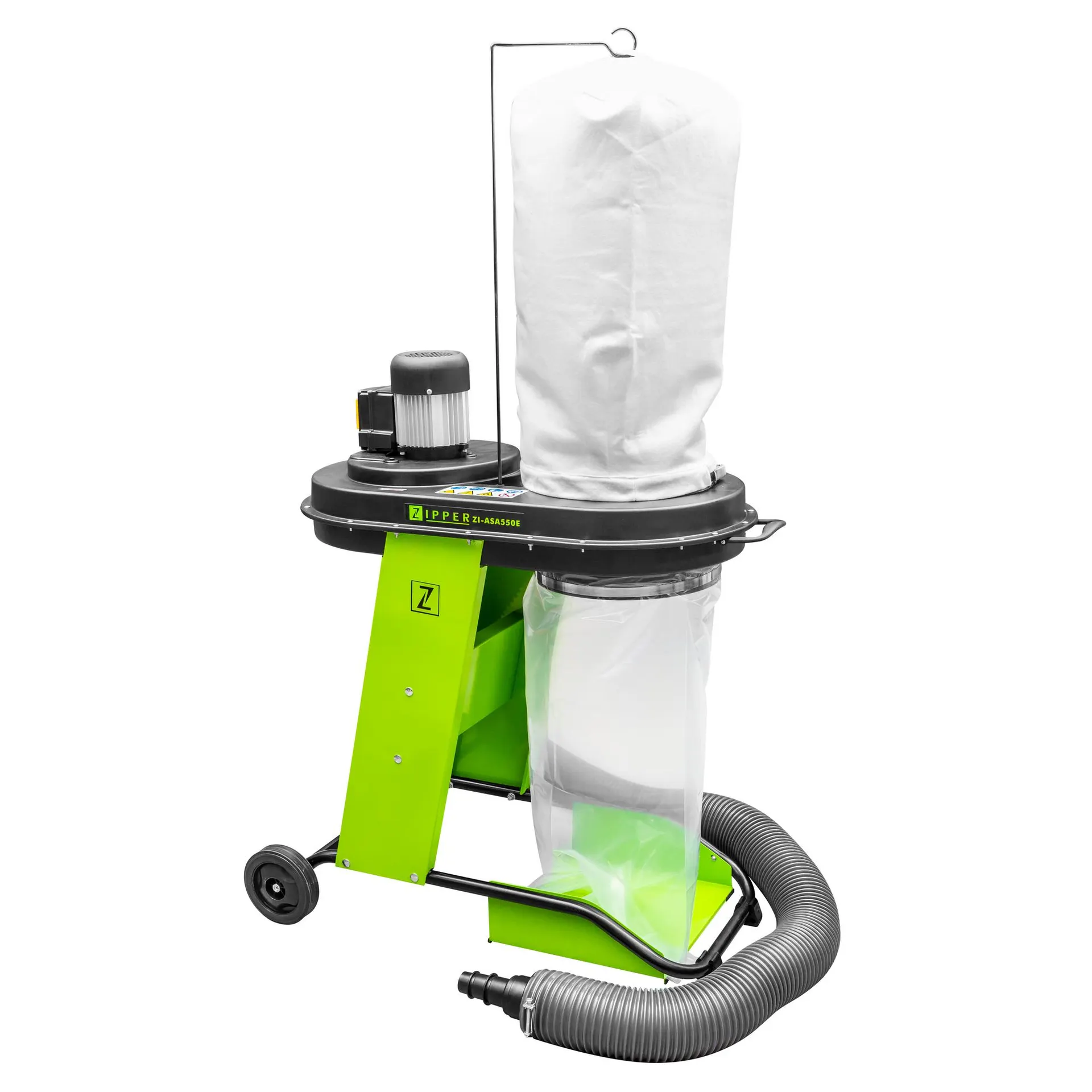 Absauganlage 'ZI-ASA550E' mit Adapter-Set 550 W