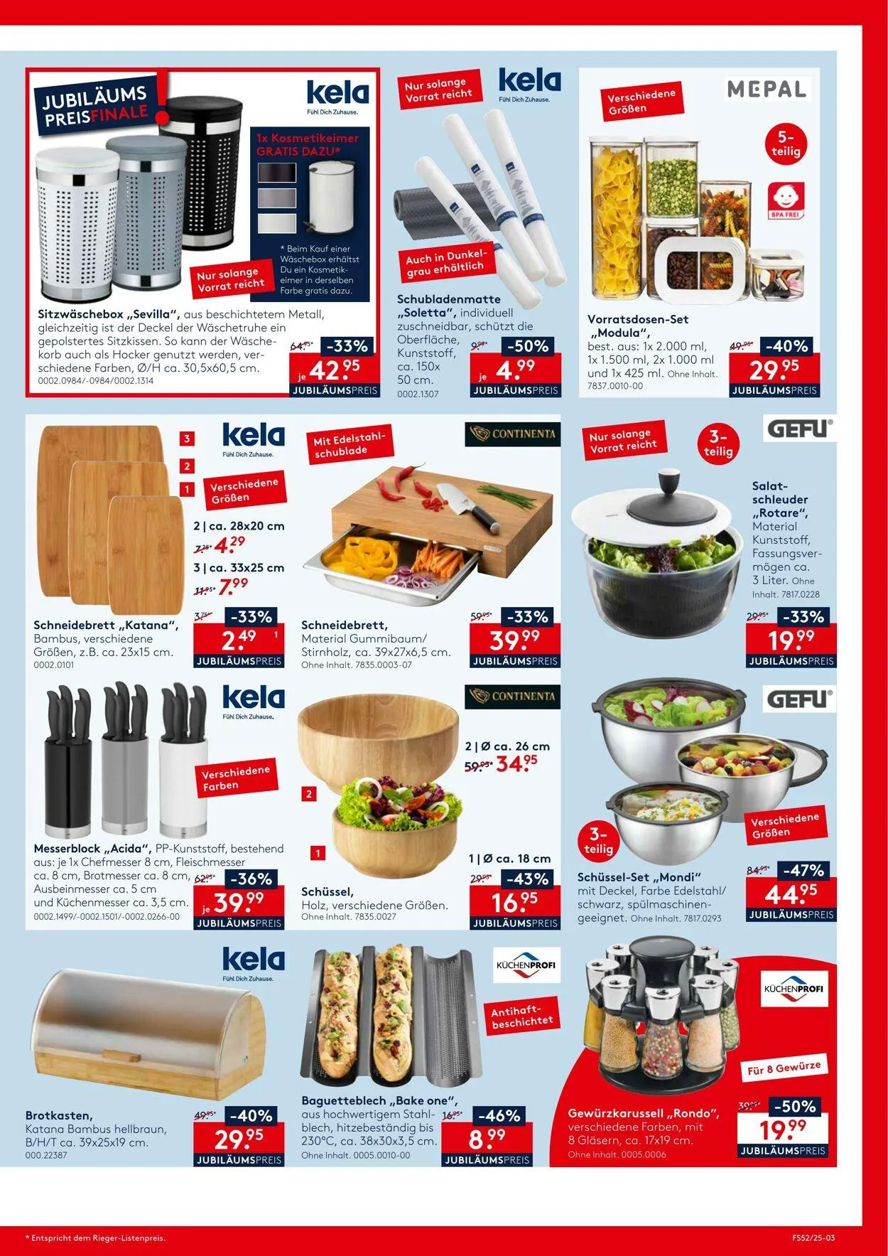 Möbel Rieger von 23. Dezember bis 23. Januar 2026 - Prospekt seite 3