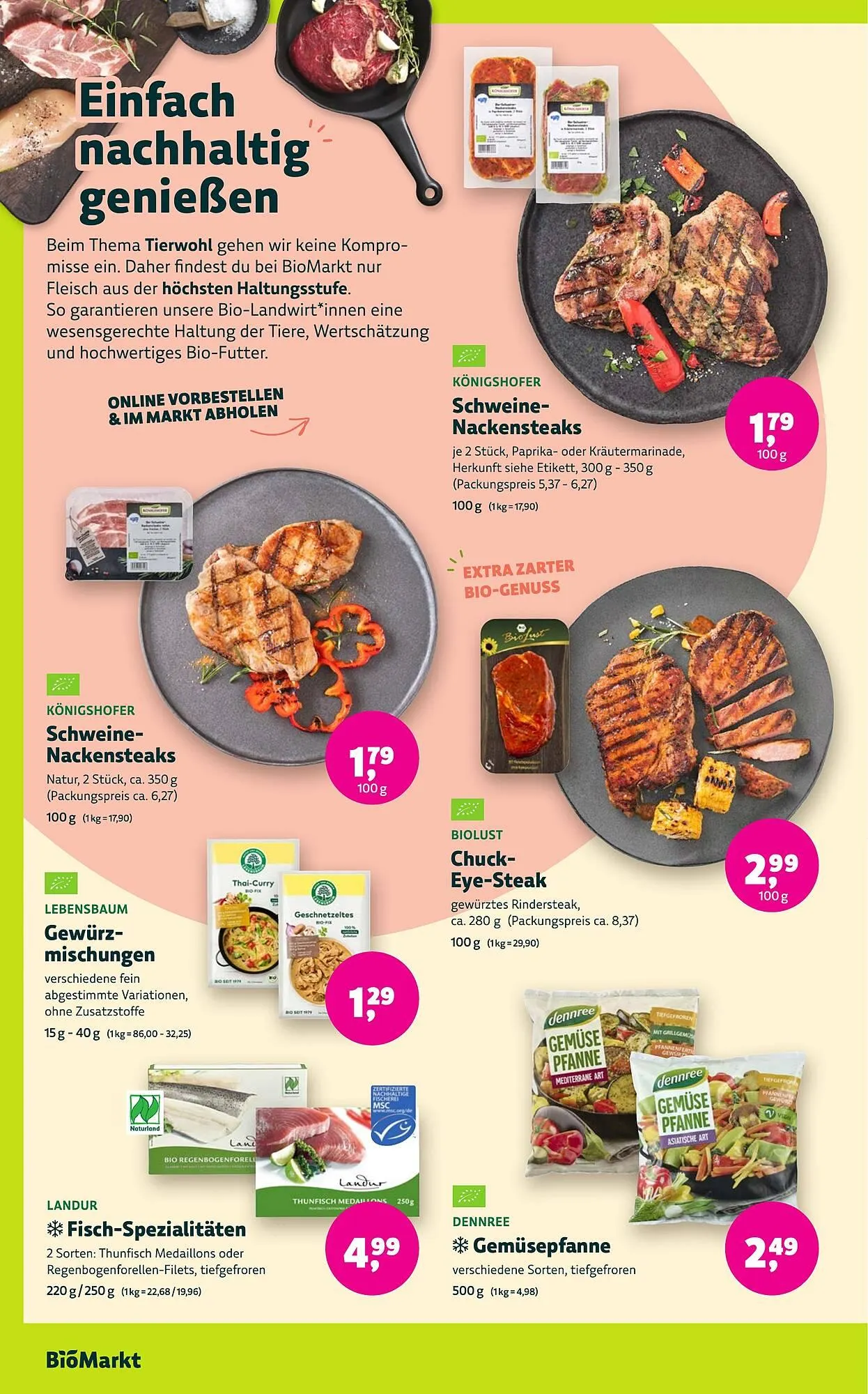 Aleco Biomarkt Prospekt von 30. Juli bis 12. August 2025 - Prospekt seite 6