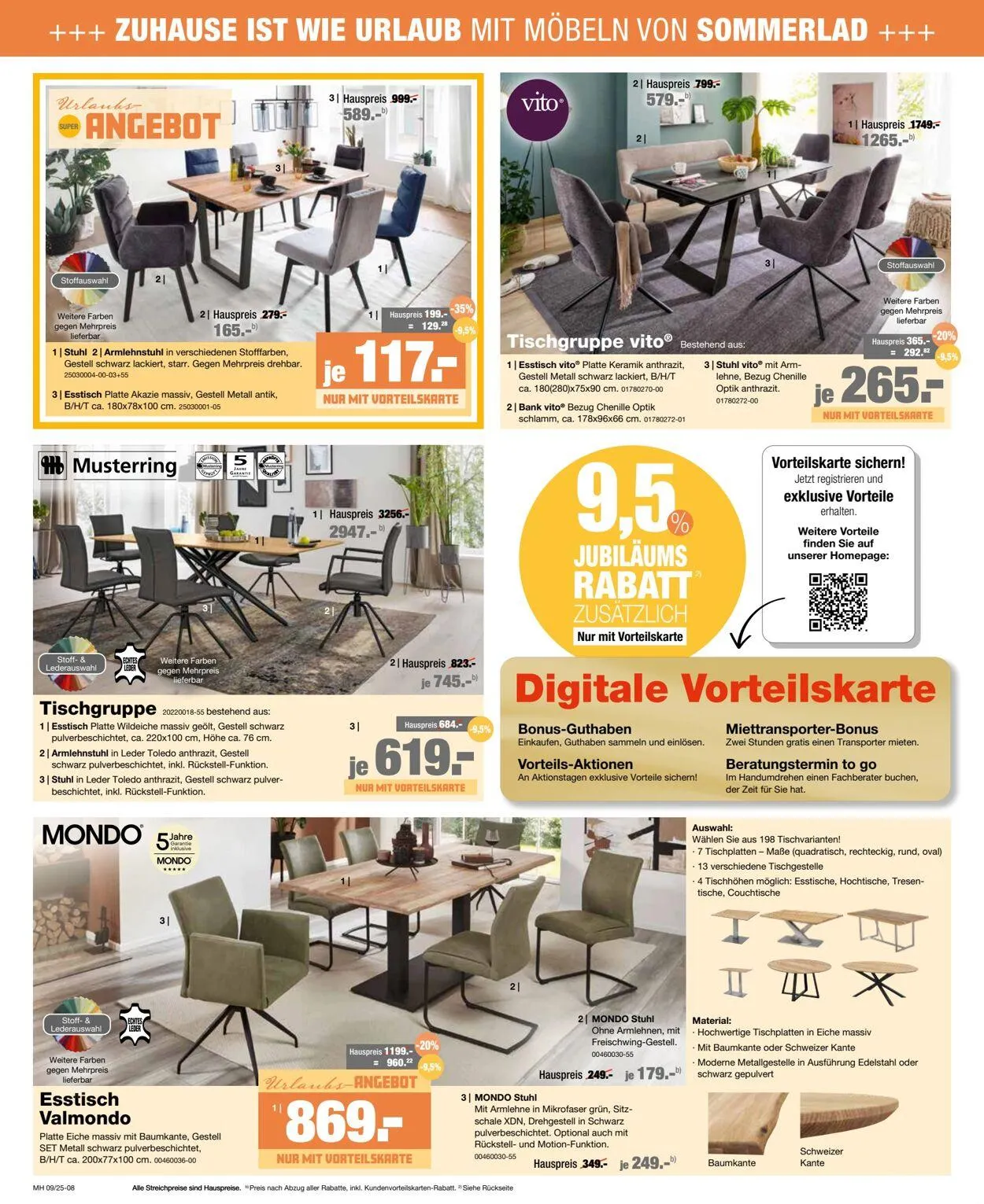 Sommerlad Aktueller Prospekt von 26. Mai bis 14. Juni 2025 - Prospekt seite 8