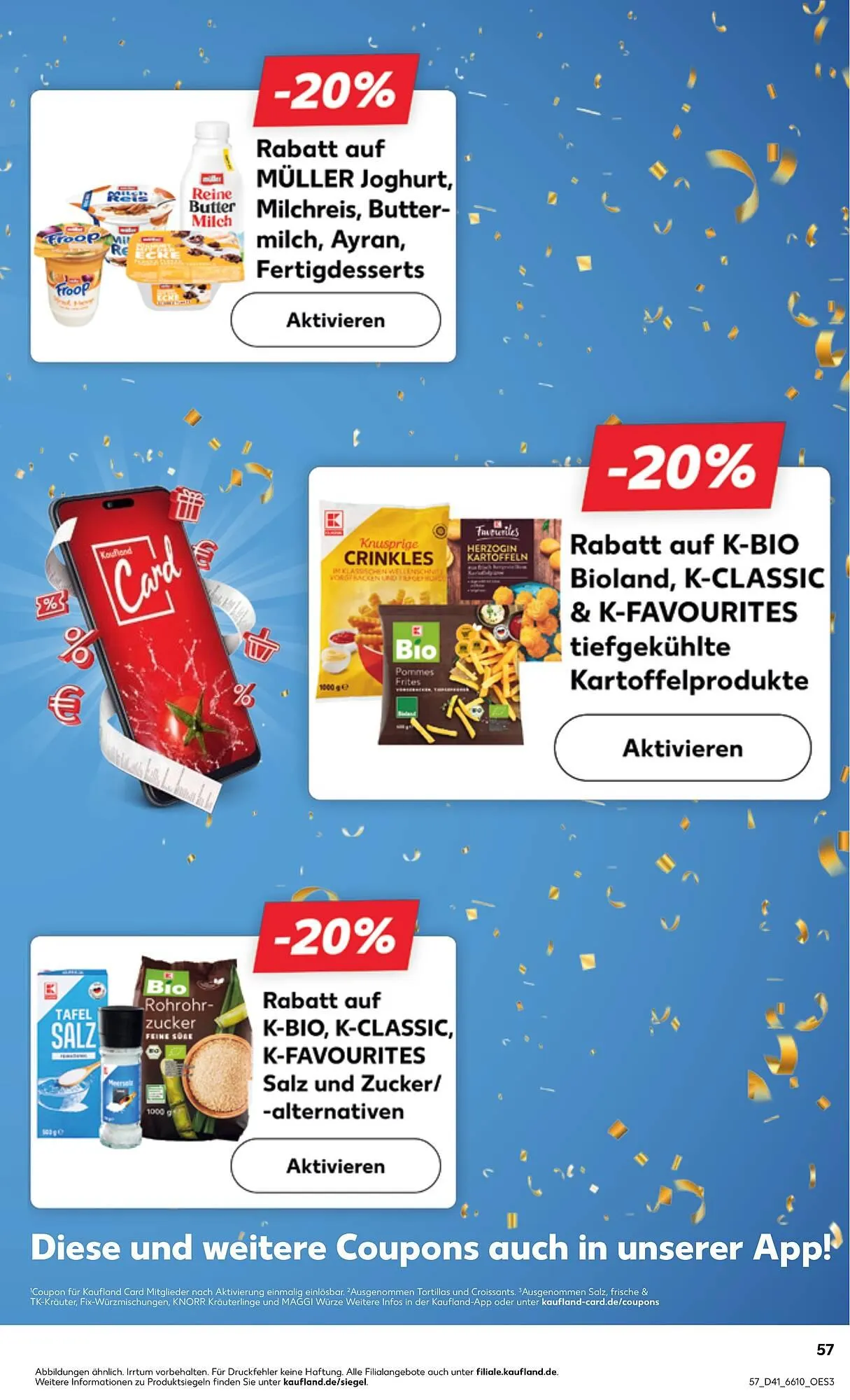 Kaufland Prospekt von 9. Oktober bis 15. Oktober 2025 - Prospekt seite 57