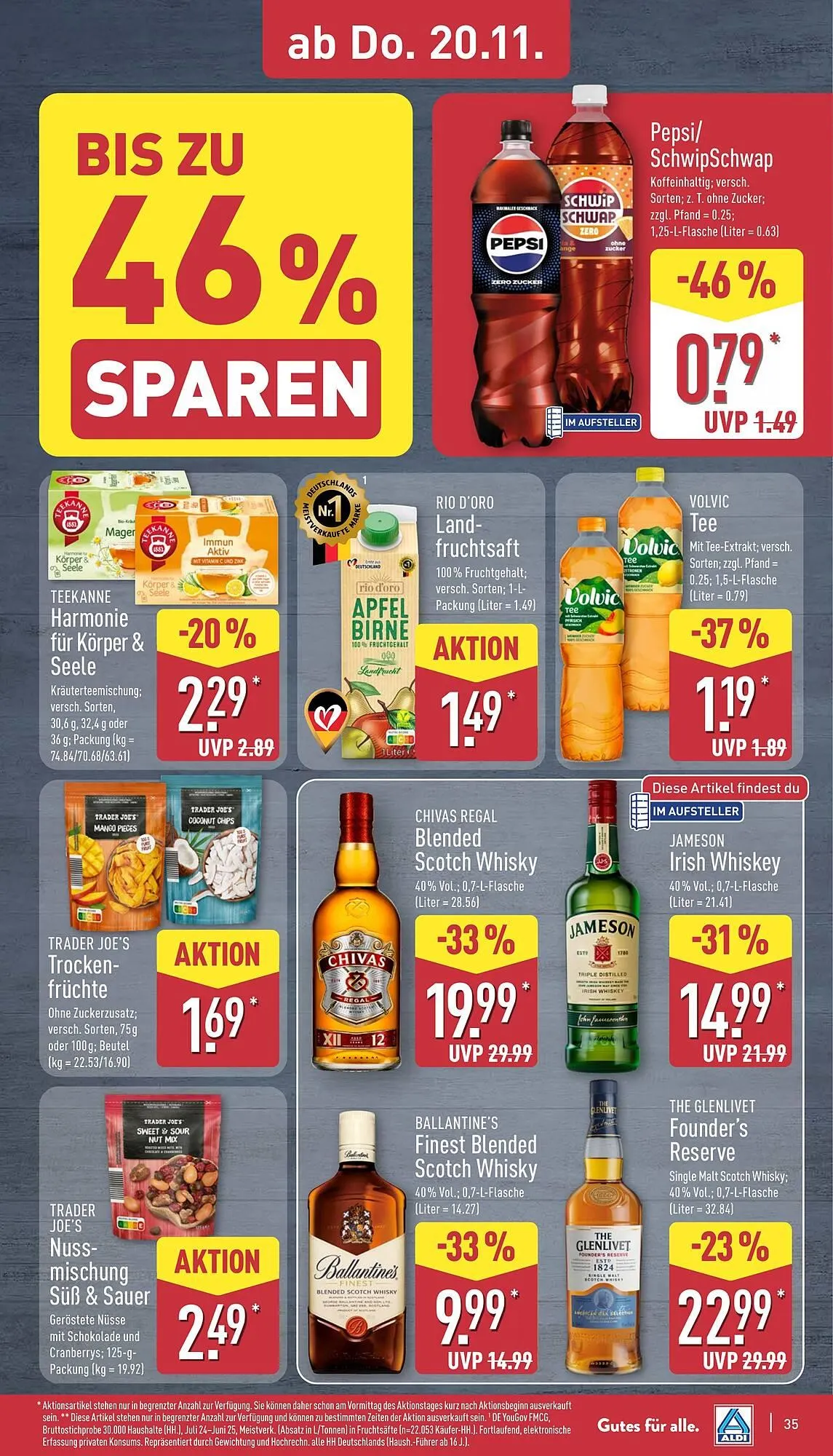 Aldi Nord Prospekt von 17. November bis 22. November 2025 - Prospekt seite 35