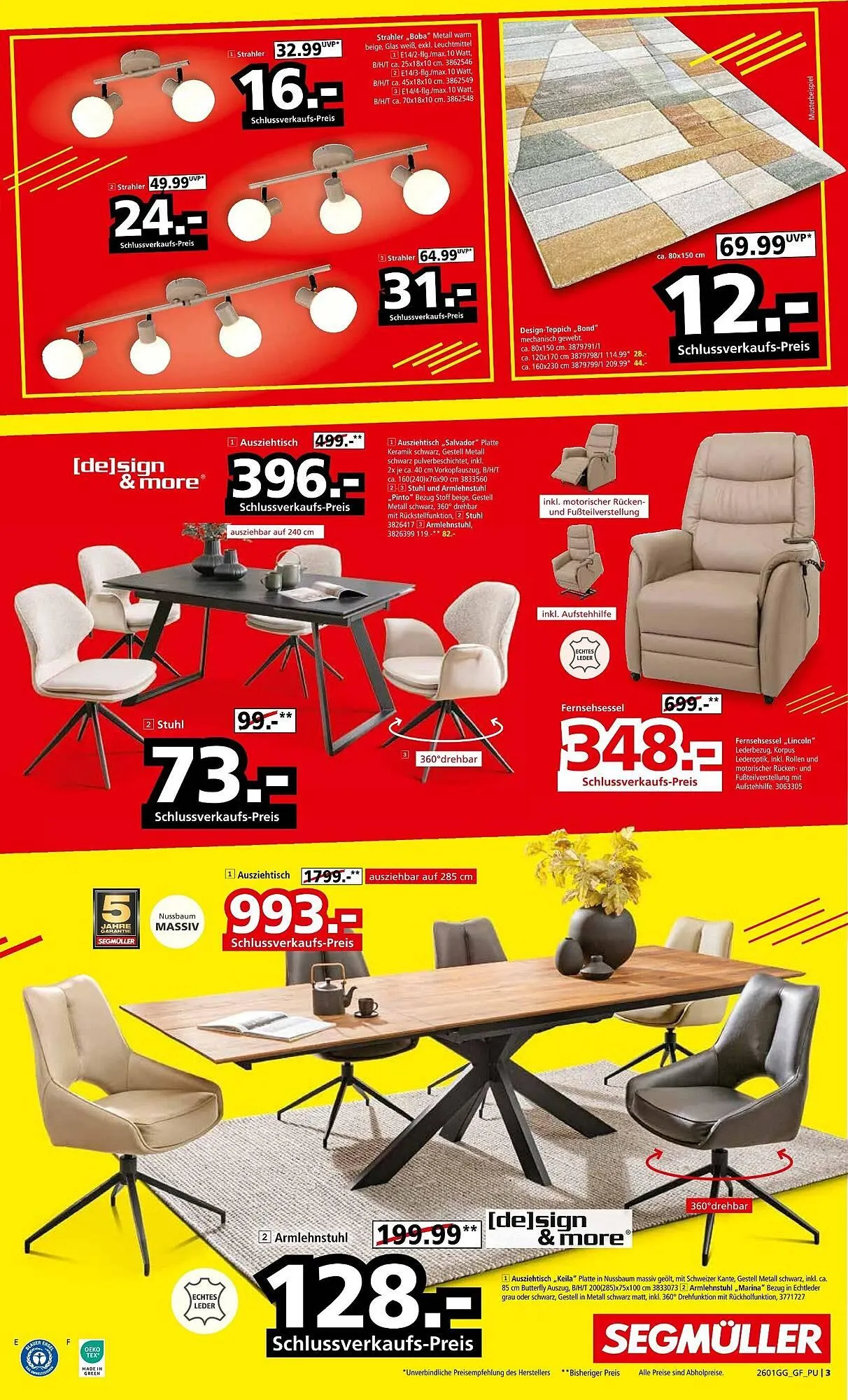 Segmüller Prospekt von 10. Januar bis 31. Januar 2026 - Prospekt seite 3