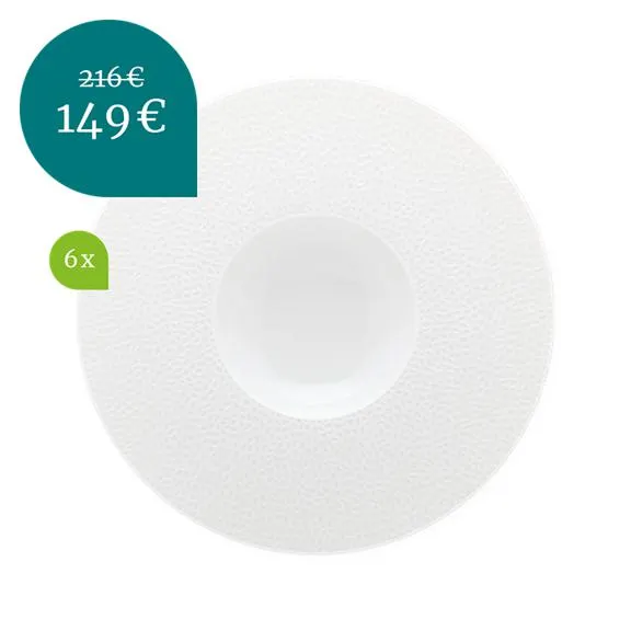 Suppenteller L-FRAGMENT, 28 cm (6 Stk.)