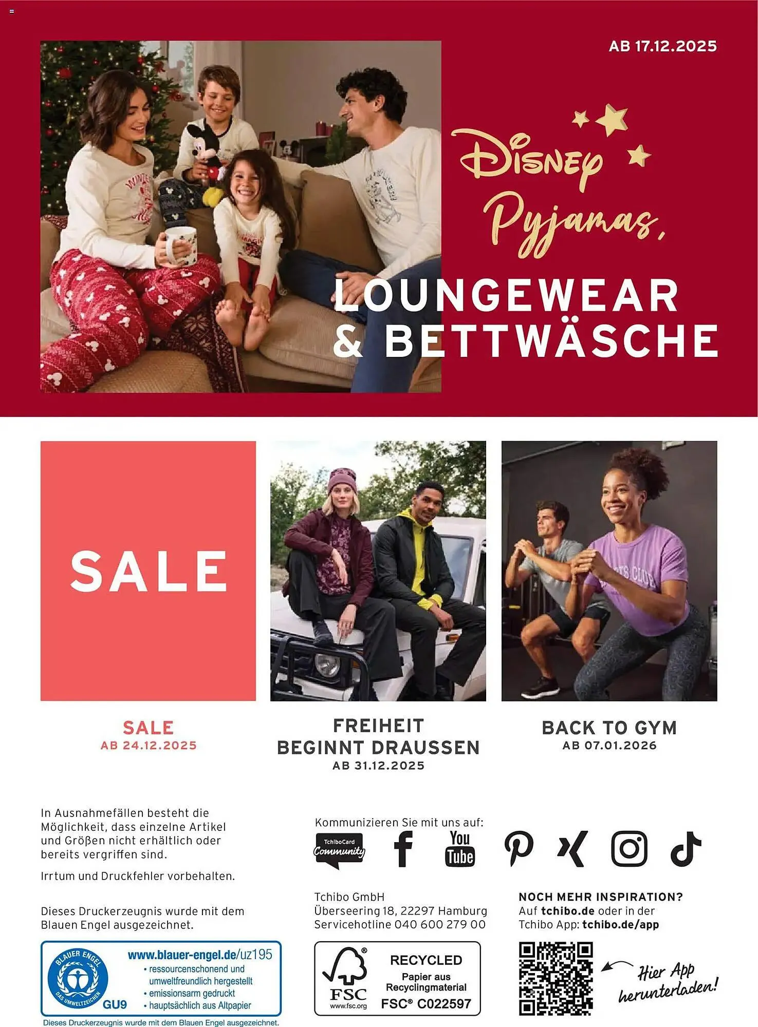 Tchibo Prospekt von 10. Dezember bis 30. Dezember 2025 - Prospekt seite 39