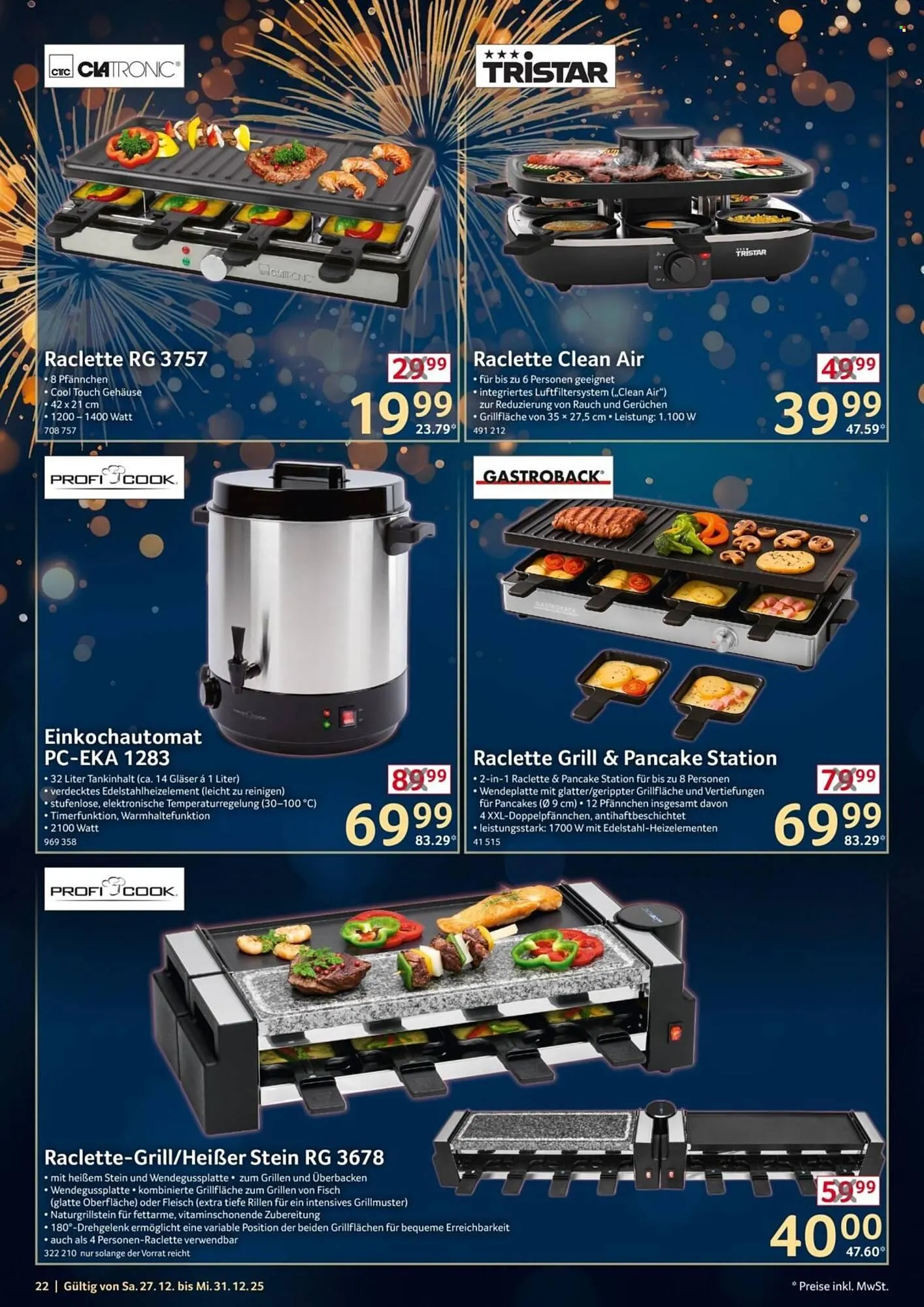 Selgros Prospekt von 27. Dezember bis 31. Dezember 2025 - Prospekt seite 22