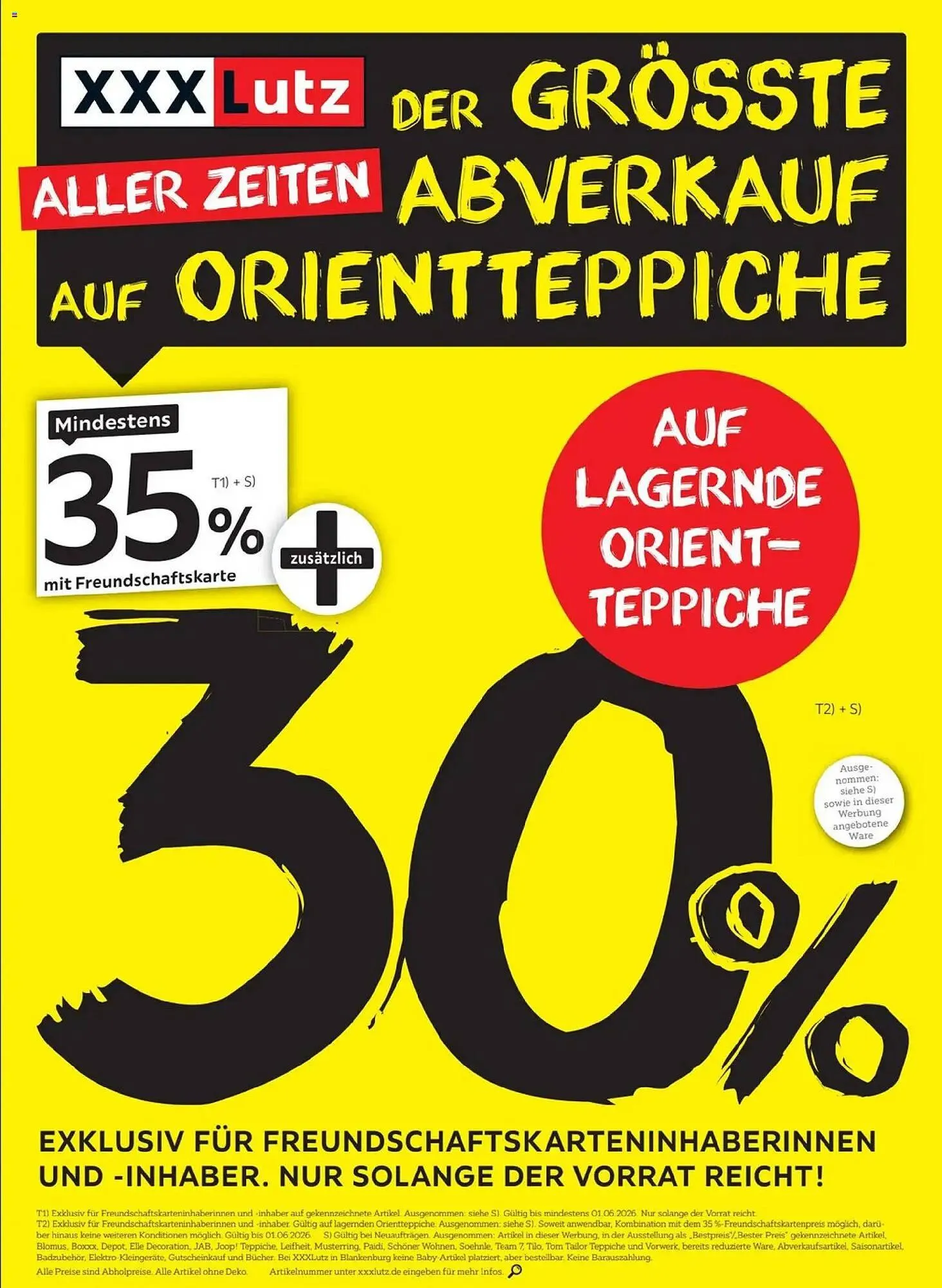 XXXLutz Prospekt von 18. Januar bis 1. Februar 2026 - Prospekt seite 36