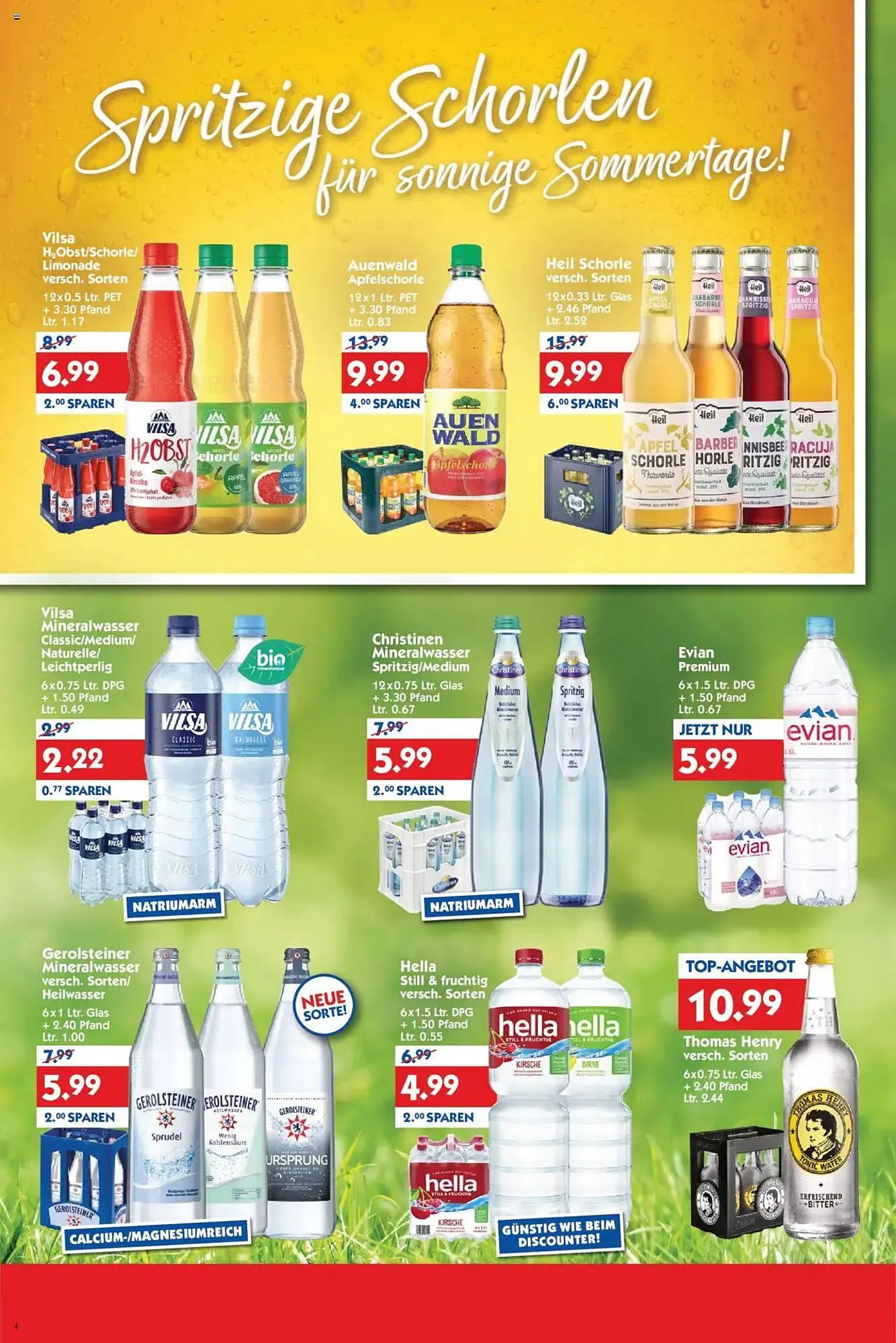 Hol'ab Getränkemarkt Prospekt von 23. Juni bis 28. Juni 2025 - Prospekt seite 4