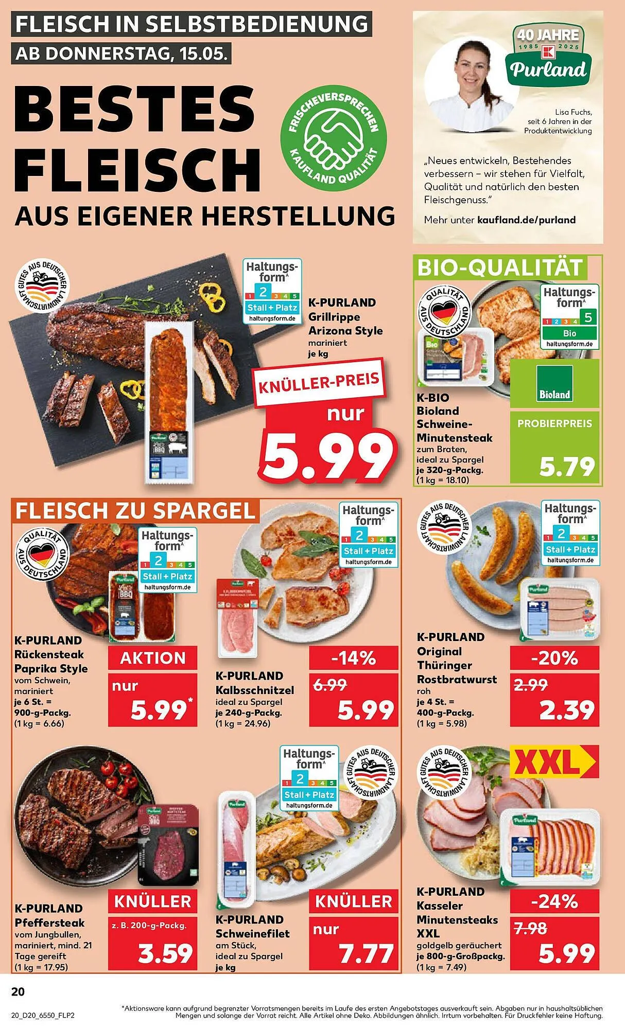 Kaufland Prospekt von 18. Mai bis 21. Mai 2025 - Prospekt seite 33