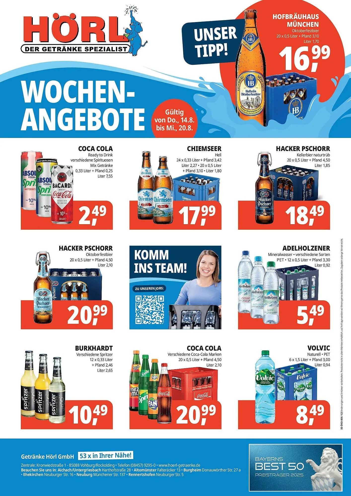 Hörl Getränke Prospekt - 1