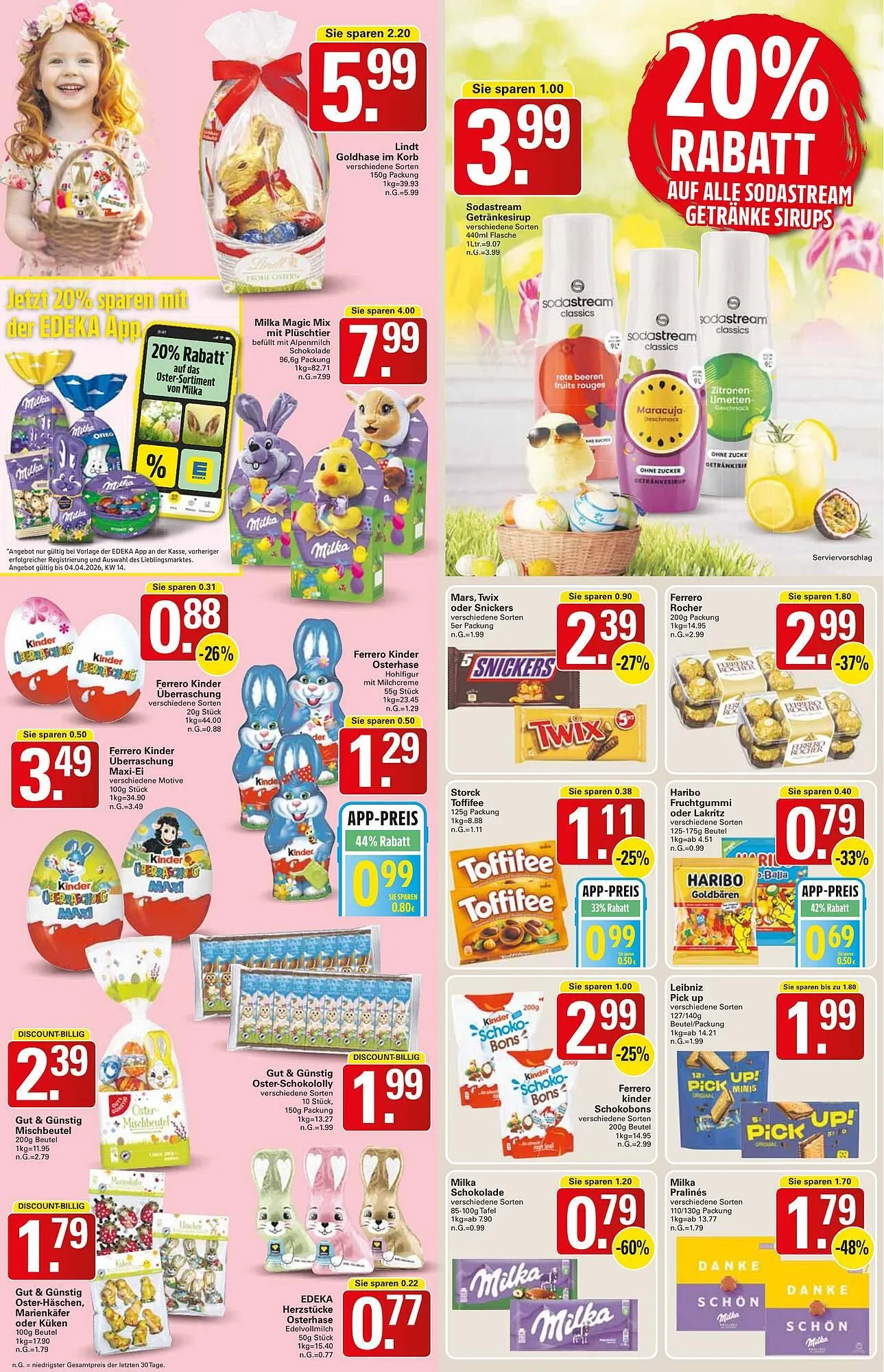 WEZ Prospekt von 30. März bis 4. April 2026 - Prospekt seite 12