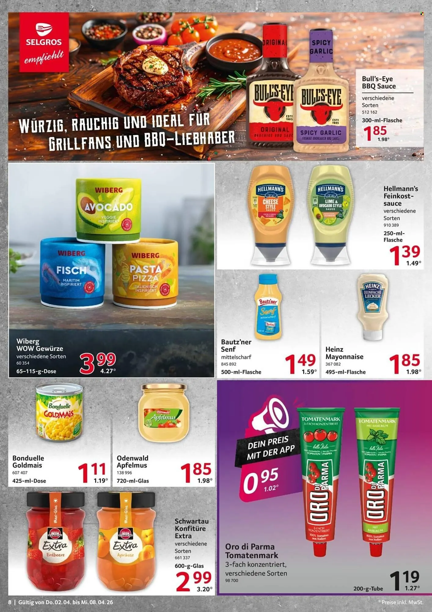 Selgros Prospekt von 2. April bis 8. April 2026 - Prospekt seite 8