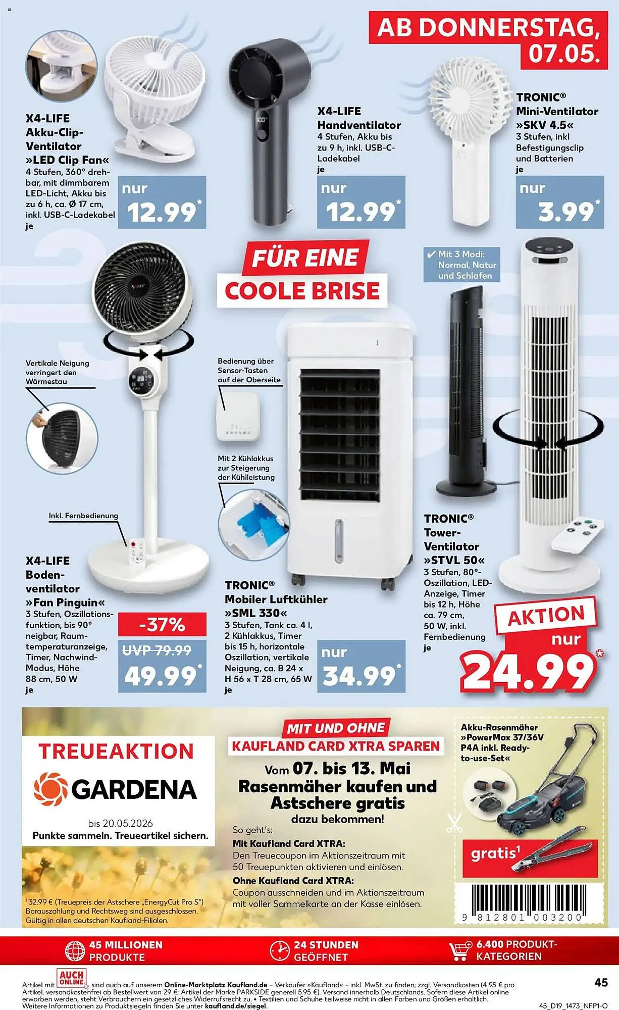 Kaufland Prospekt von 7. Mai bis 13. Mai 2026 - Prospekt seite 45