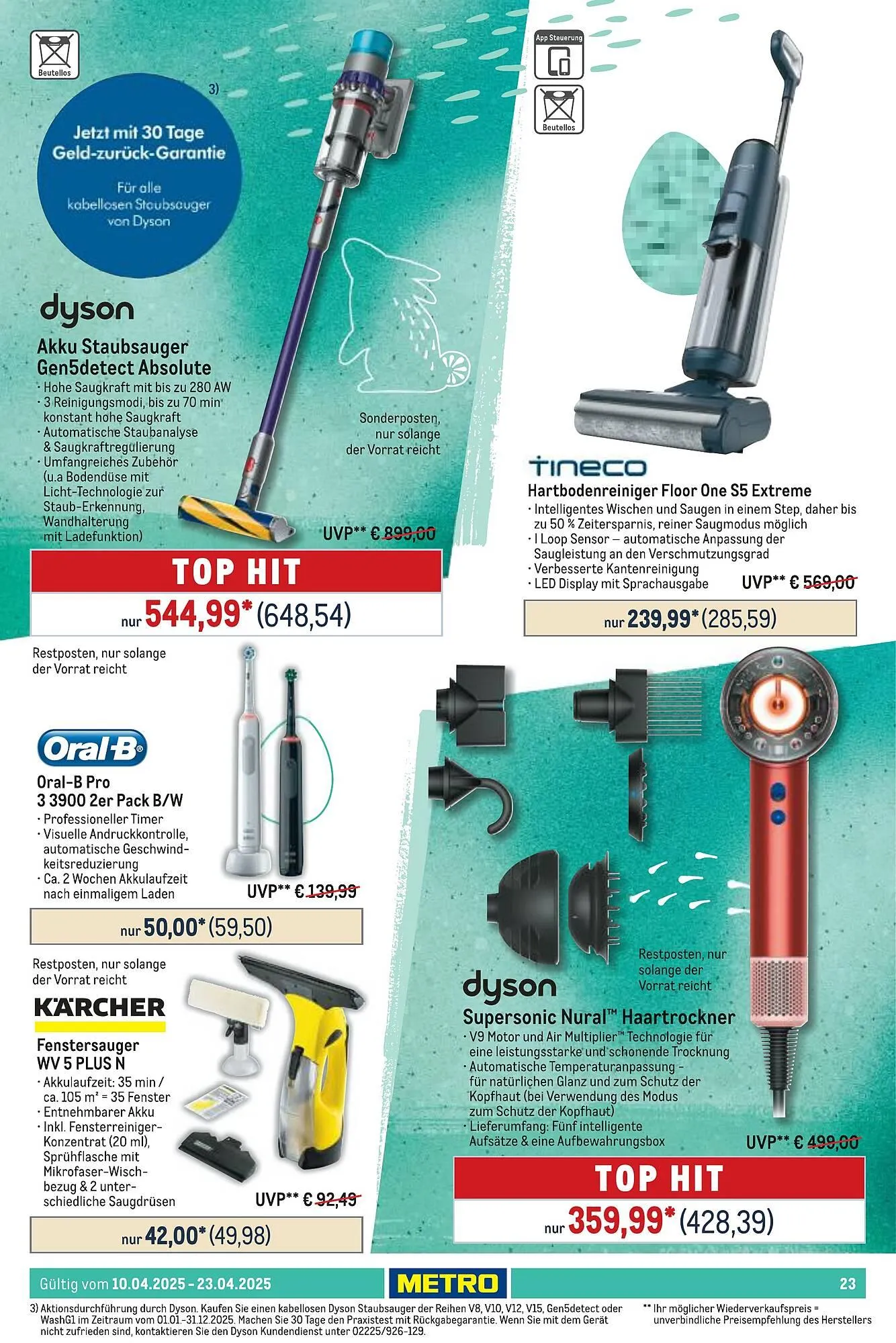 METRO Prospekt von 10. April bis 23. April 2025 - Prospekt seite 23