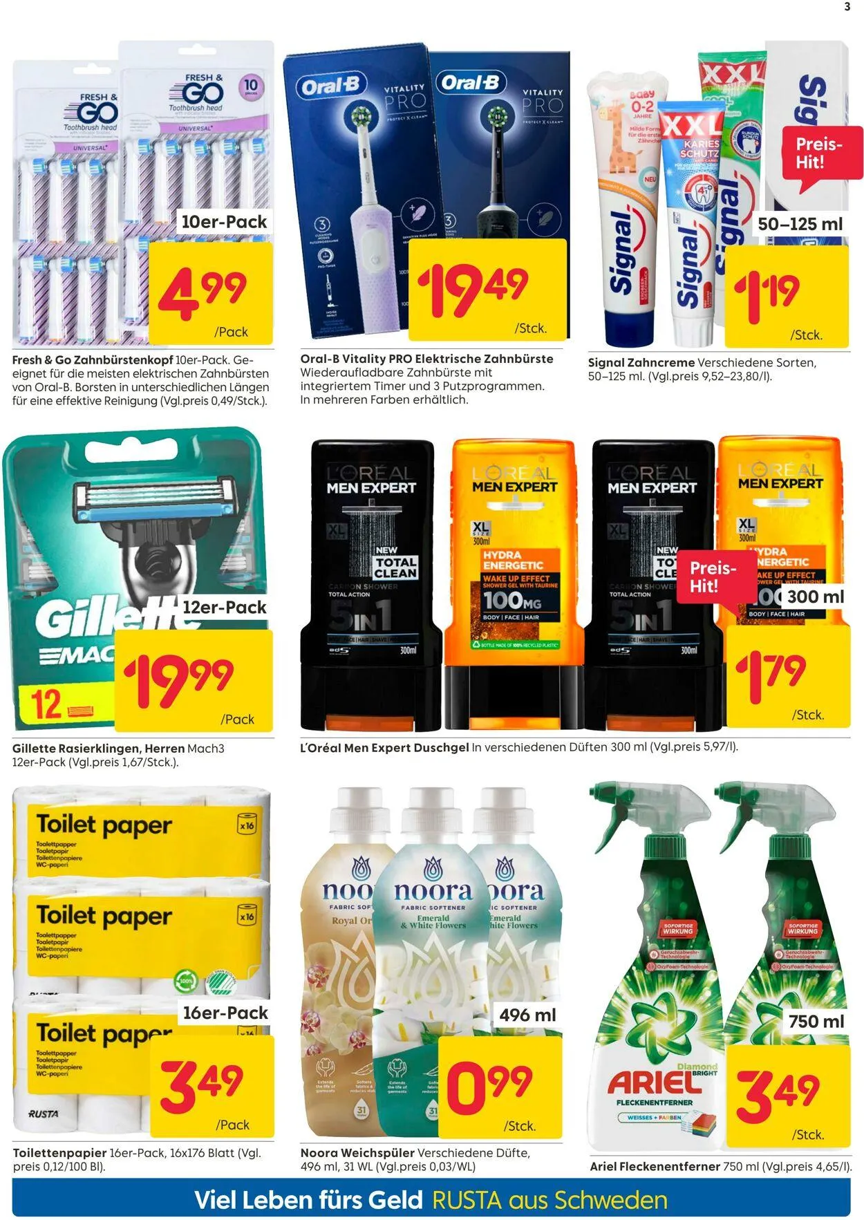 Rusta von 1. September bis 15. September 2025 - Prospekt seite 3