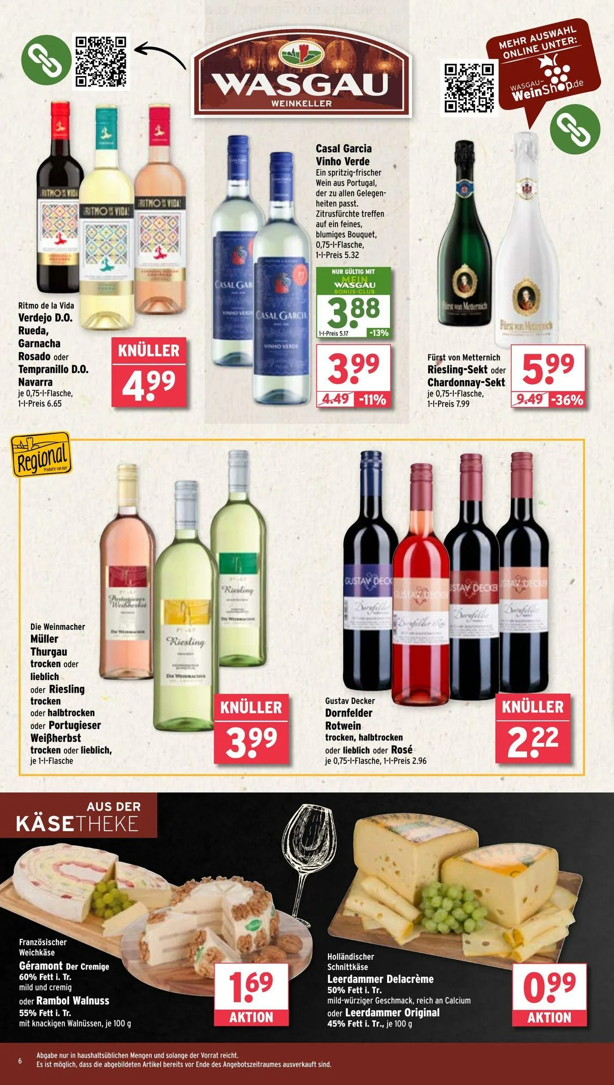 Wasgau von 5. Mai bis 10. Mai 2025 - Prospekt seite 6