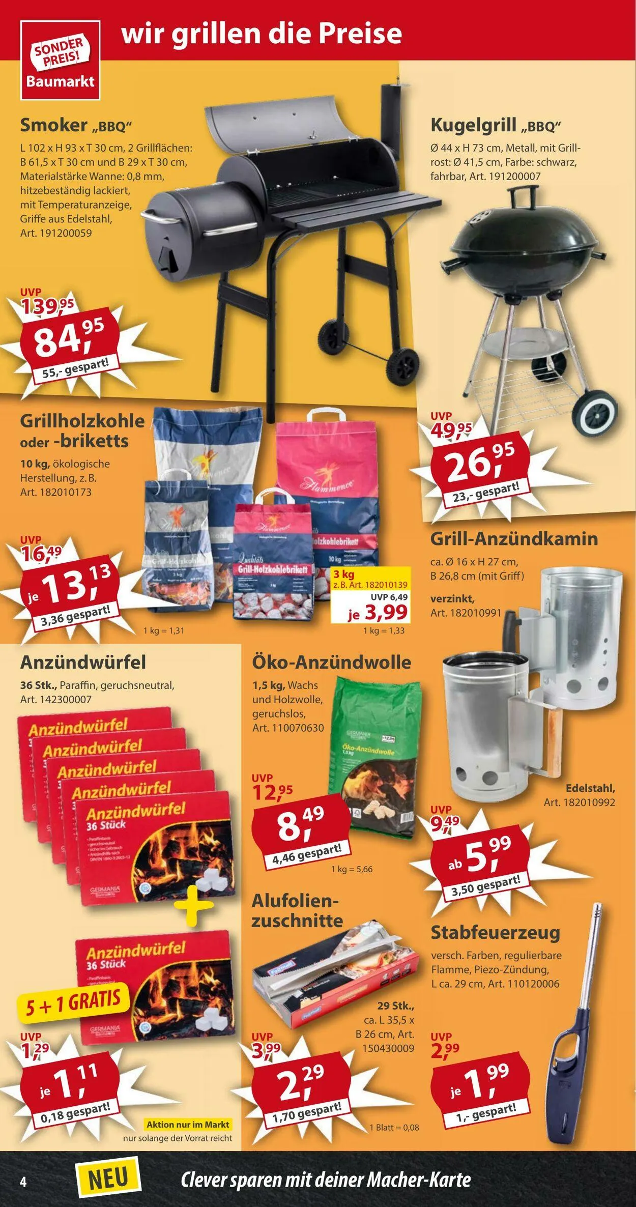 Sonderpreis Baumarkt Aktueller Prospekt von 10. März bis 17. März 2025 - Prospekt seite 4